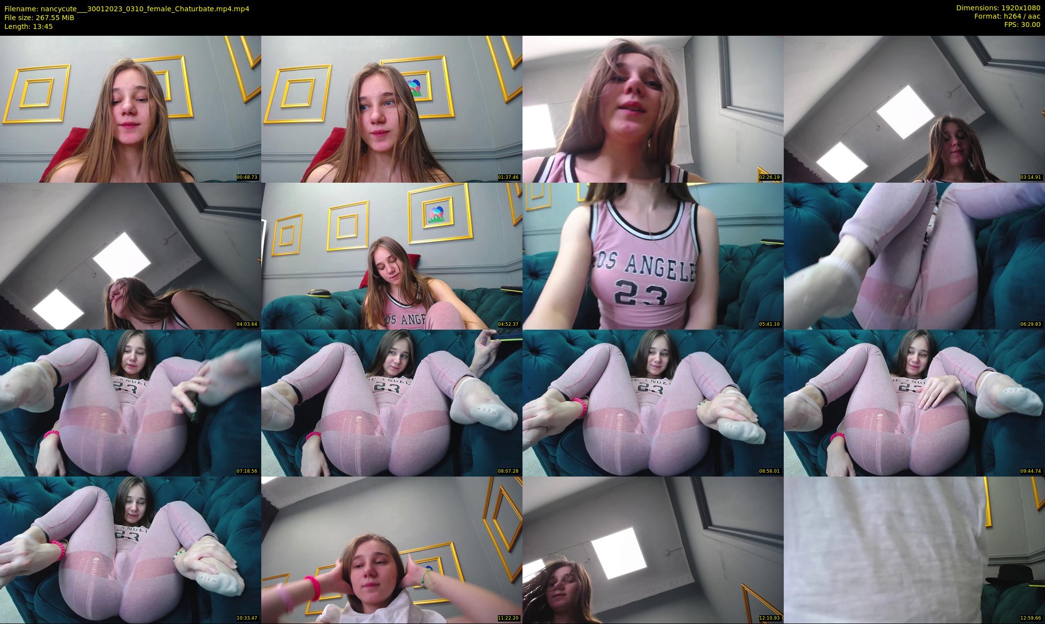 nancycute__ — 14 minute Chaturbate female cam show recording, 1080p, Jan 30, 2023