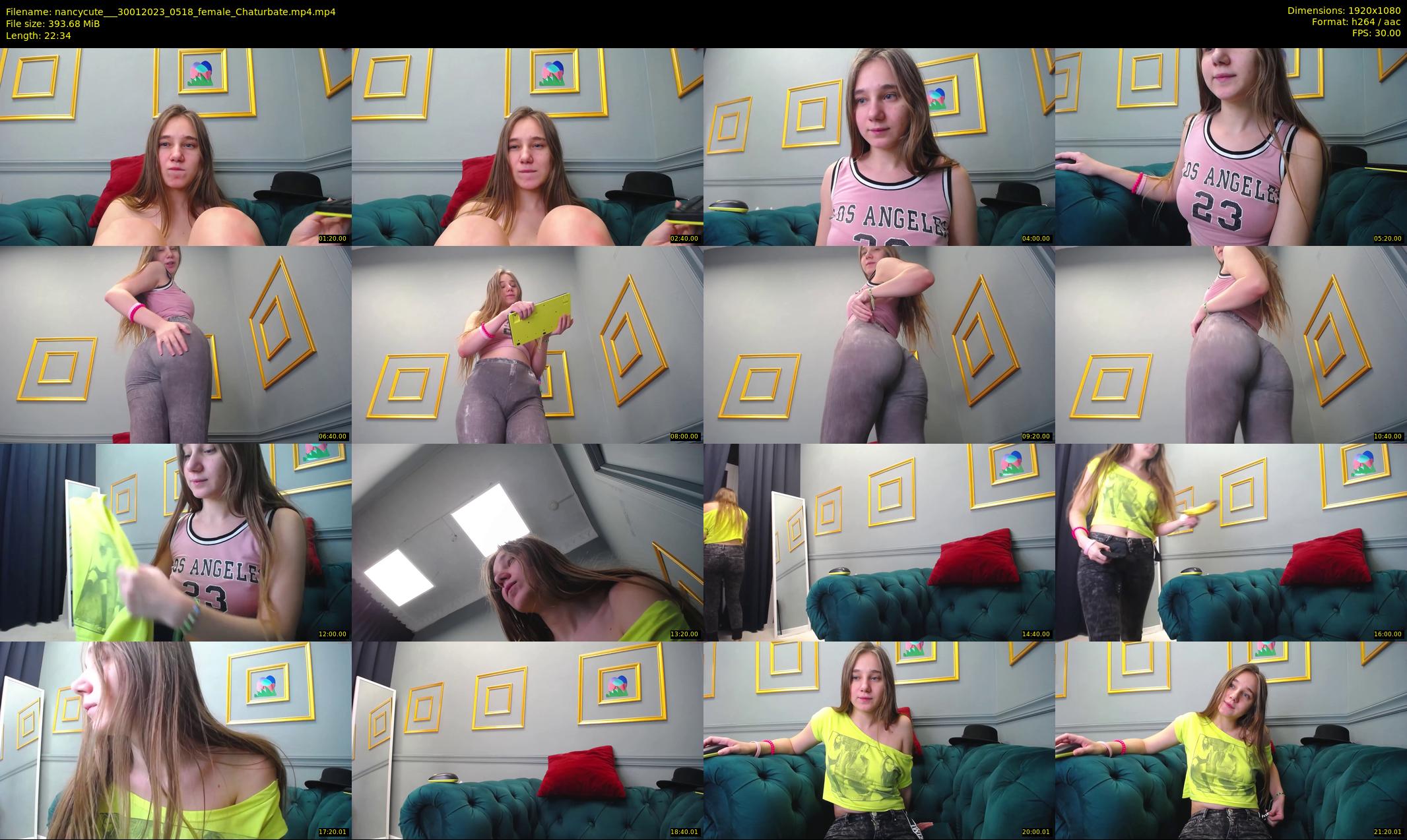 nancycute__ — 23 minute Chaturbate female cam show recording, 1080p, Jan 30, 2023