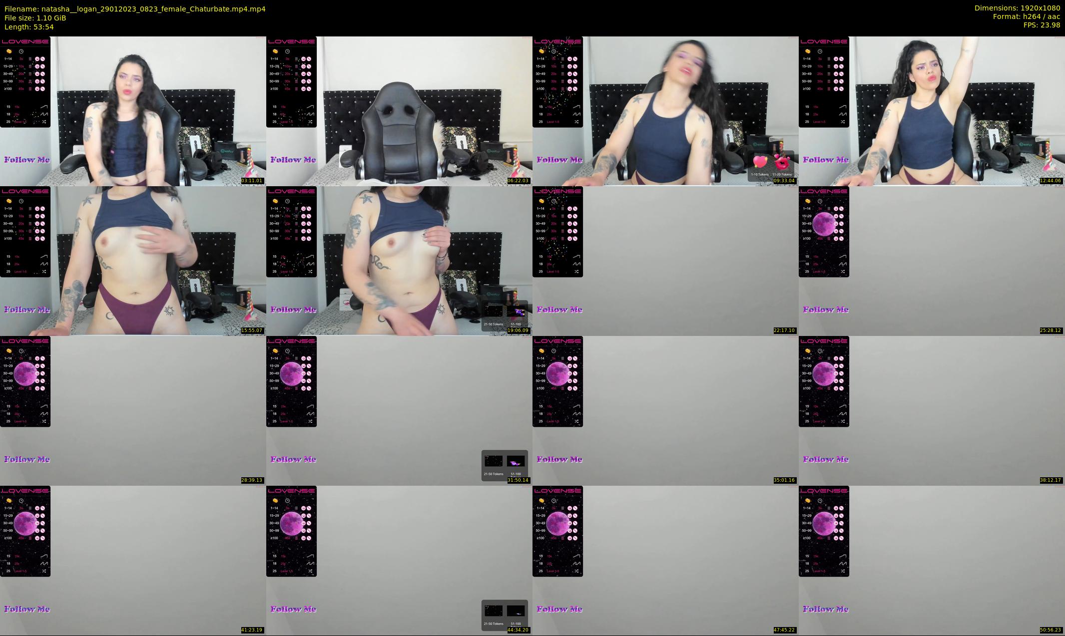 natasha__logan — 54 minute Chaturbate female cam show recording, 1080p, Jan 29, 2023