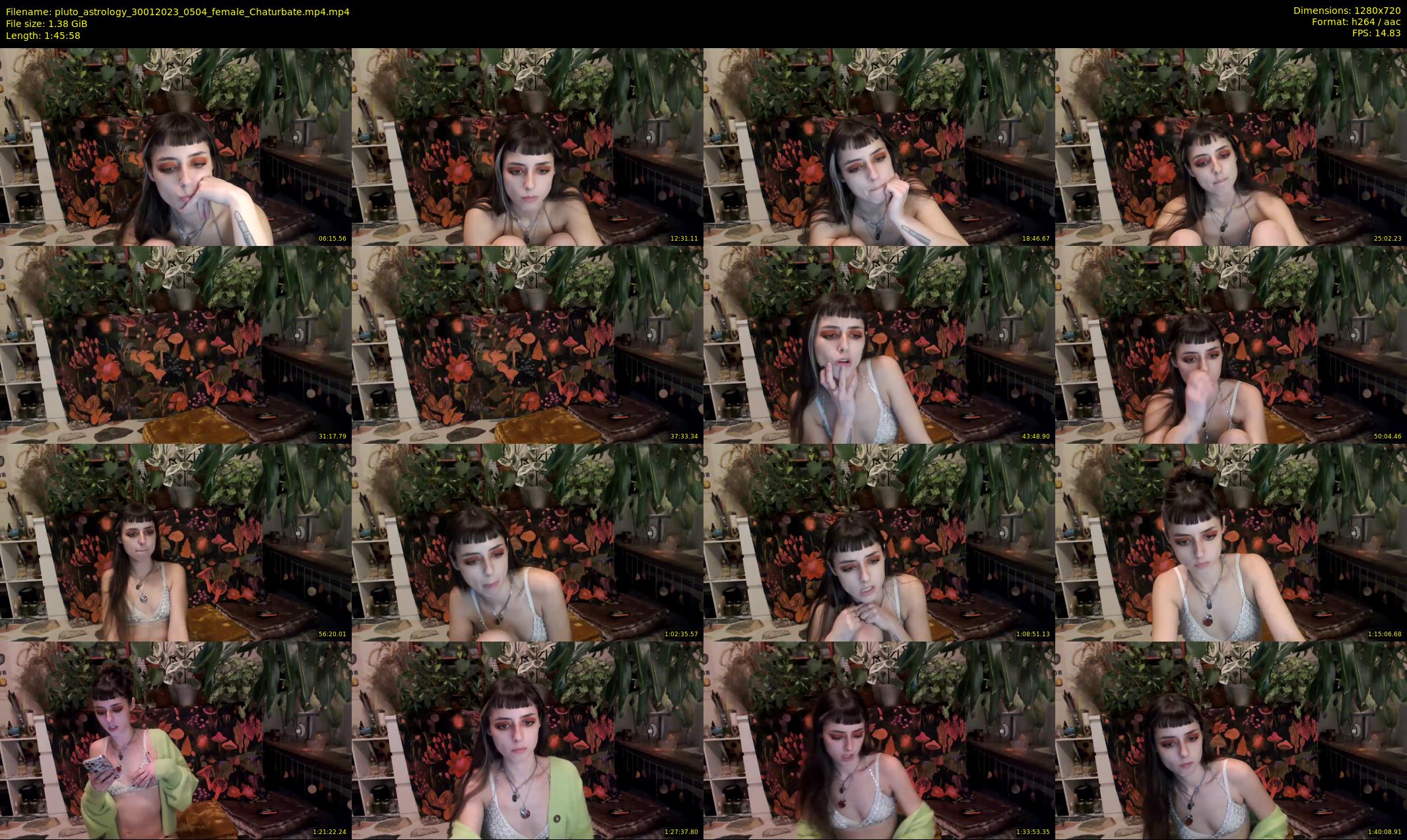 pluto_astrology — 106 minute Chaturbate female cam show recording, 720p, Jan 30, 2023
