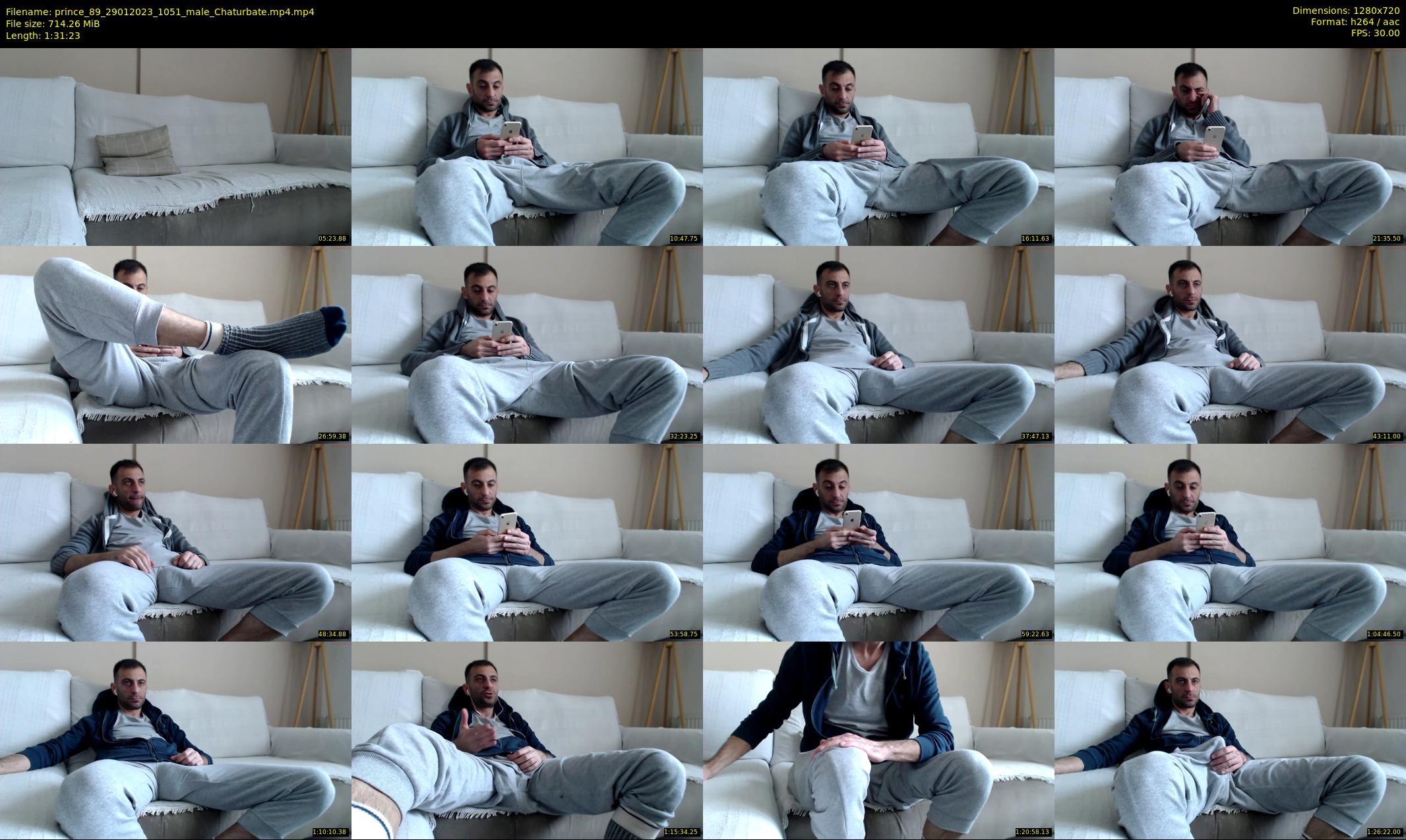 prince_89 — 92 minute Chaturbate male cam show recording, 720p, Jan 29, 2023