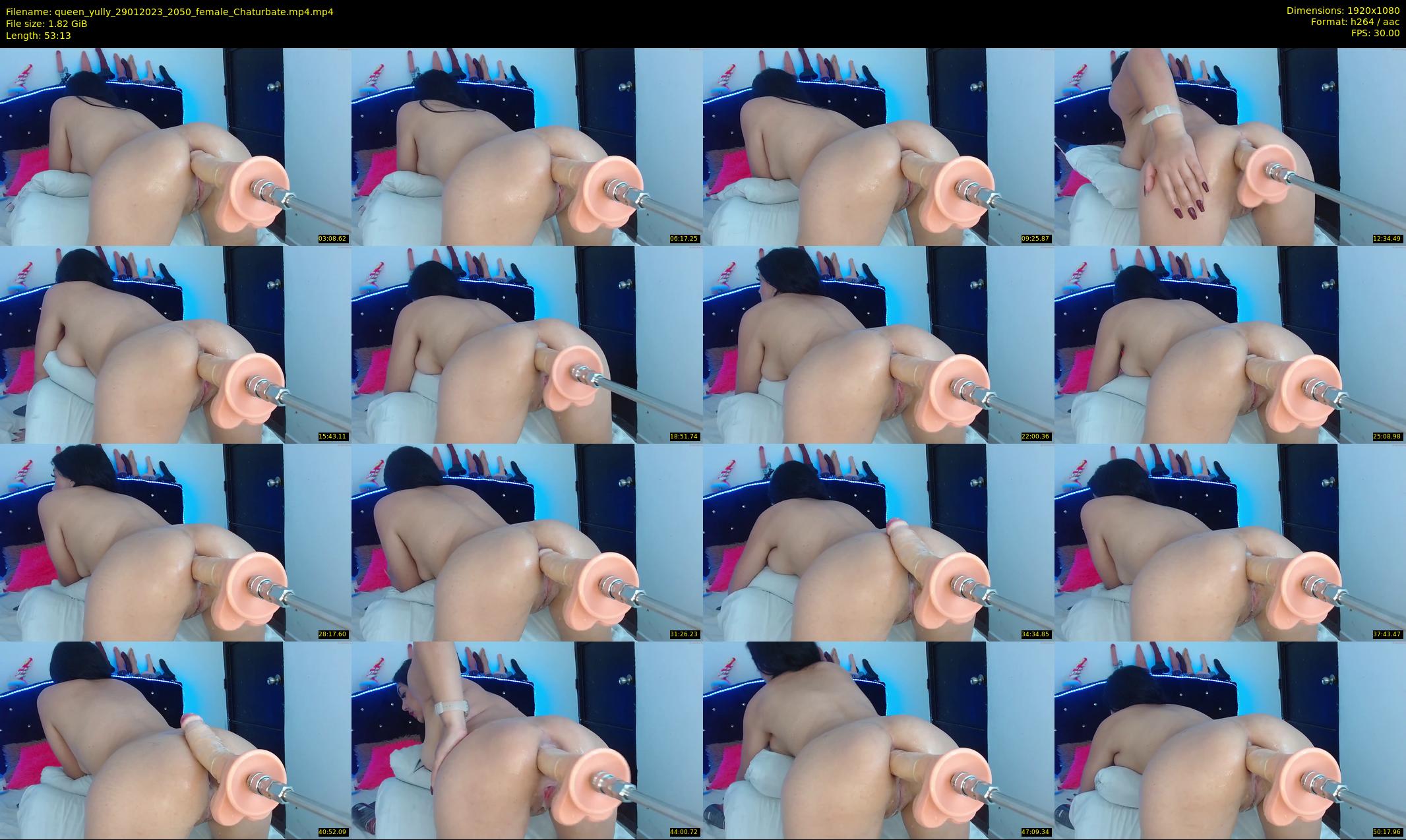 queen_yully — 54 minute Chaturbate female cam show recording, 1080p, Jan 29, 2023