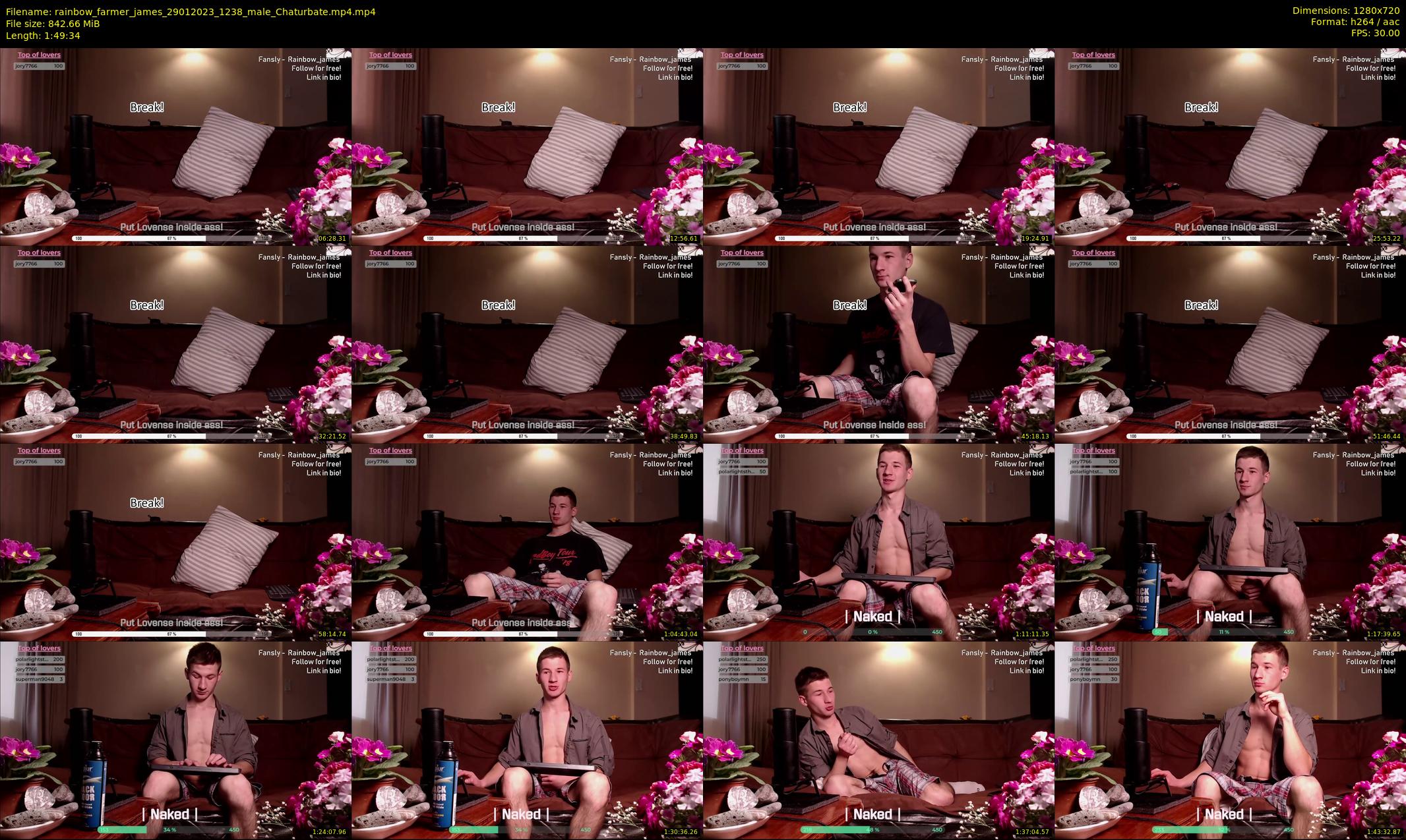 rainbow_farmer_james — 110 minute Chaturbate male cam show recording, 720p, Jan 29, 2023