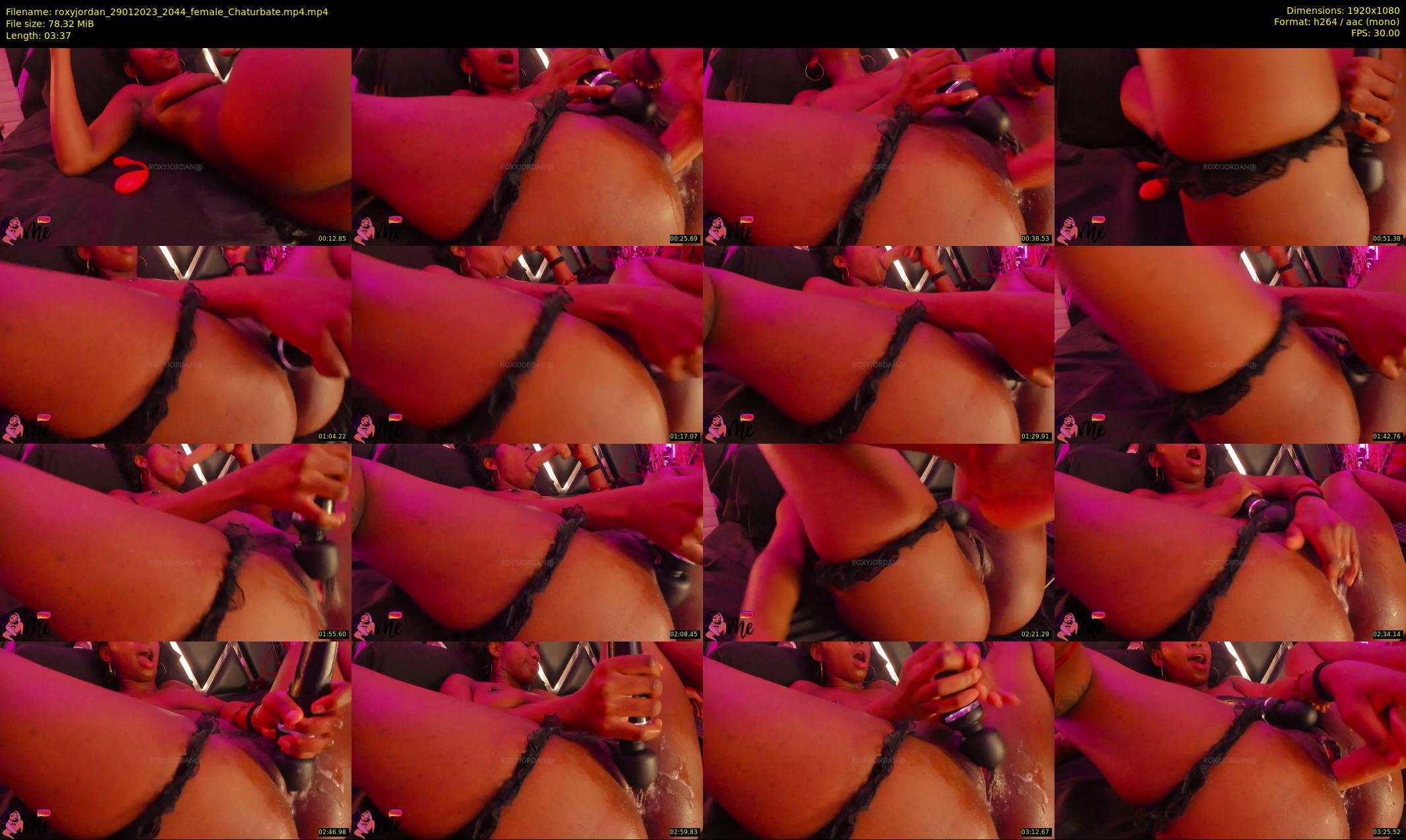 roxyjordan — 4 minute Chaturbate female cam show recording, 1080p, Jan 29, 2023