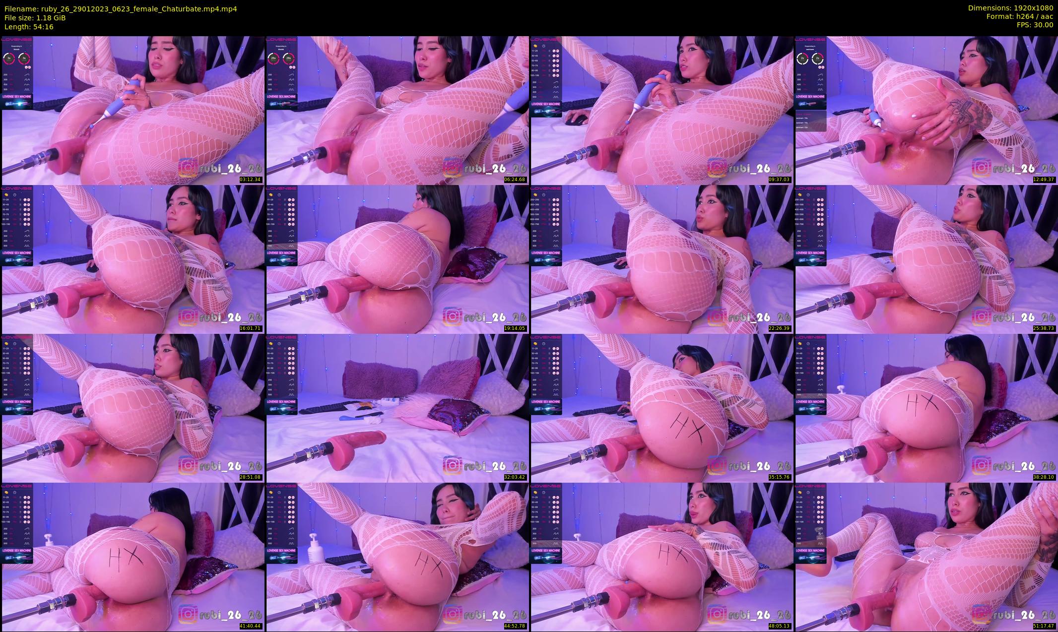 ruby_26 — 55 minute Chaturbate female cam show recording, 1080p, Jan 29, 2023