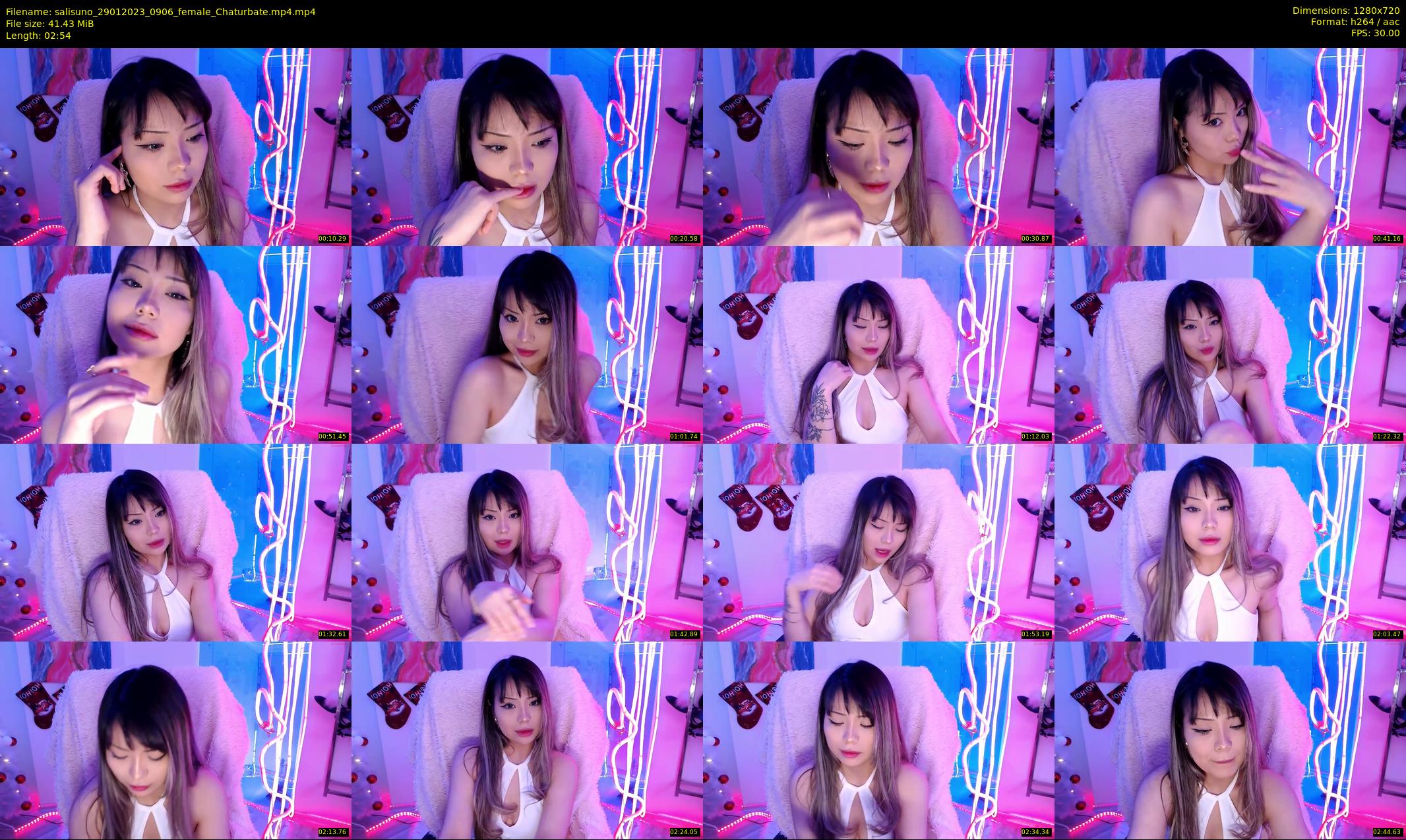 salisuno — 3 minute Chaturbate female cam show recording, 720p, Jan 29, 2023