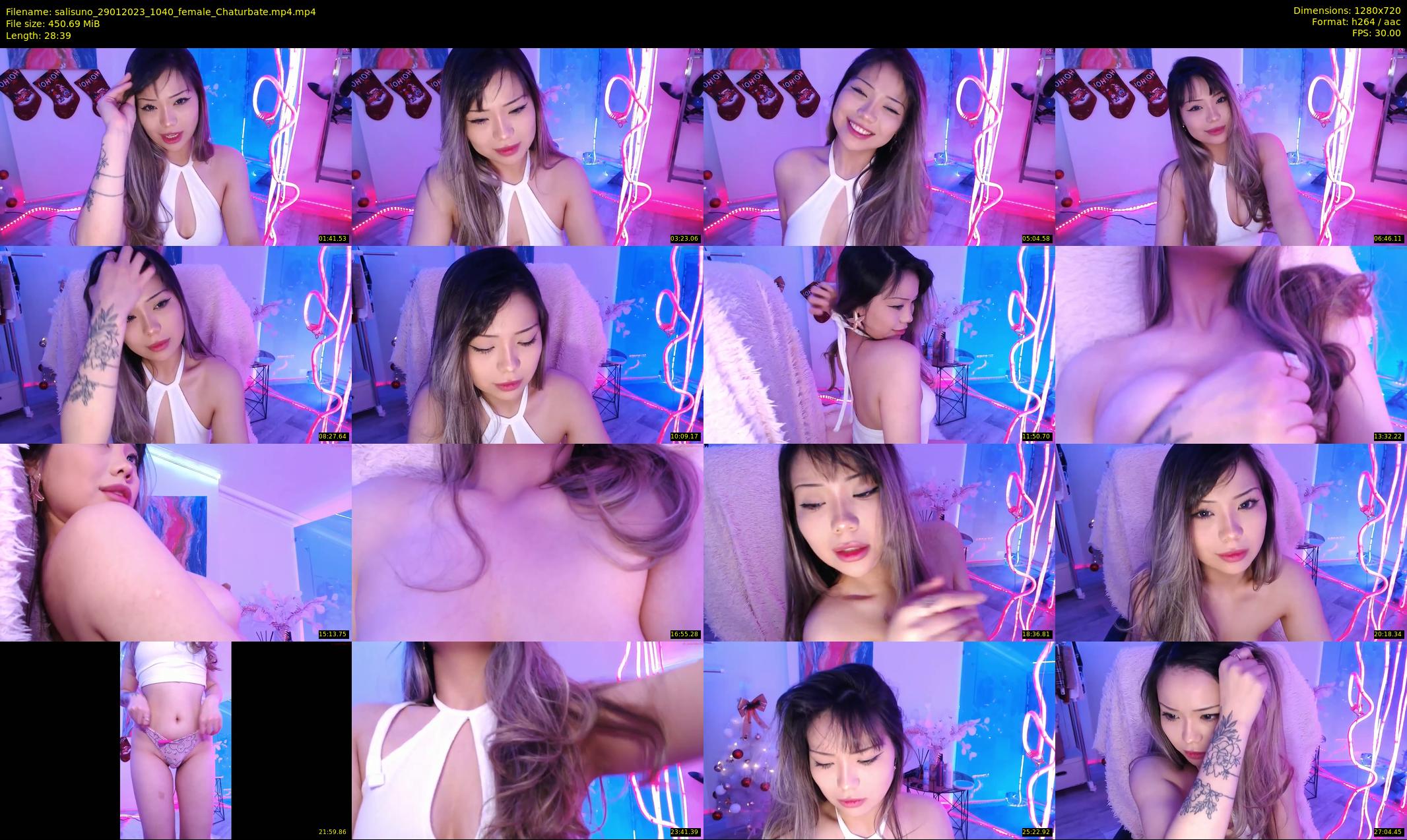 salisuno — 29 minute Chaturbate female cam show recording, 720p, Jan 29, 2023