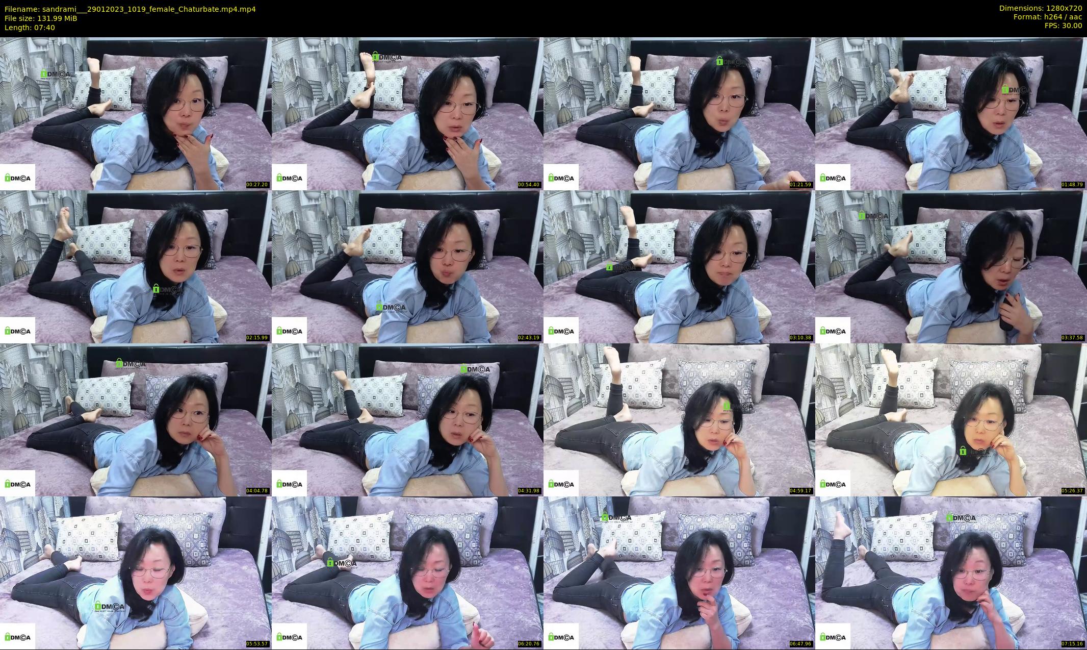 sandrami__ — 8 minute Chaturbate female cam show recording, 720p, Jan 29, 2023