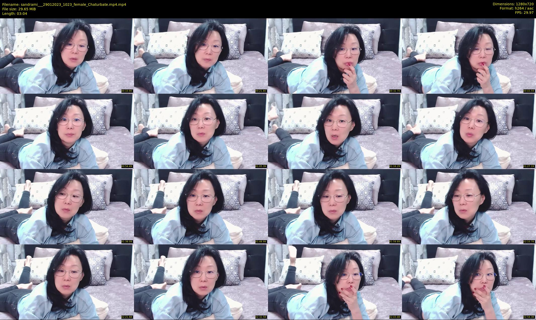 sandrami__ — 4 minute Chaturbate female cam show recording, 720p, Jan 29, 2023