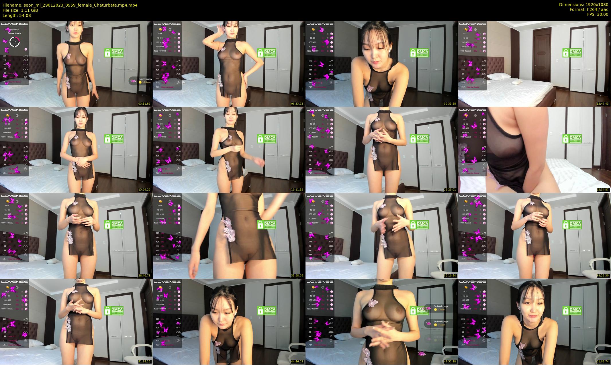 seon_mi — 55 minute Chaturbate female cam show recording, 1080p, Jan 29, 2023