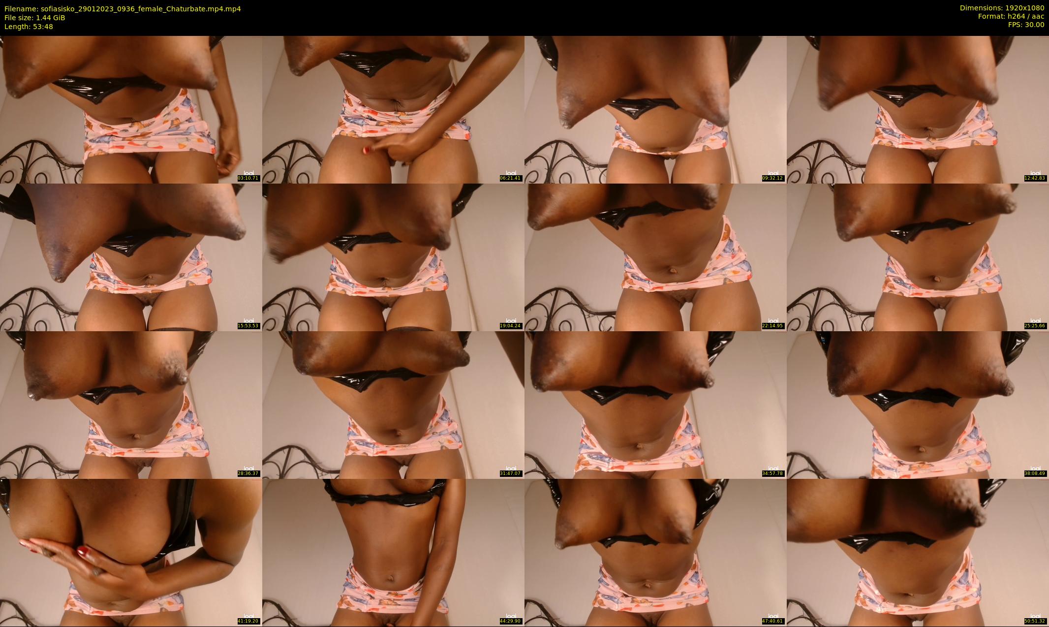 sofiasisko — 54 minute Chaturbate female cam show recording, 1080p, Jan 29, 2023