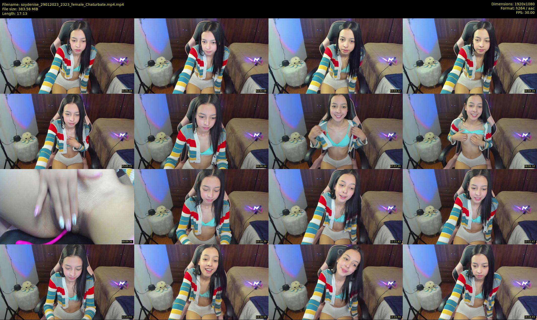 soydenise — 18 minute Chaturbate female cam show recording, 1080p, Jan 29, 2023