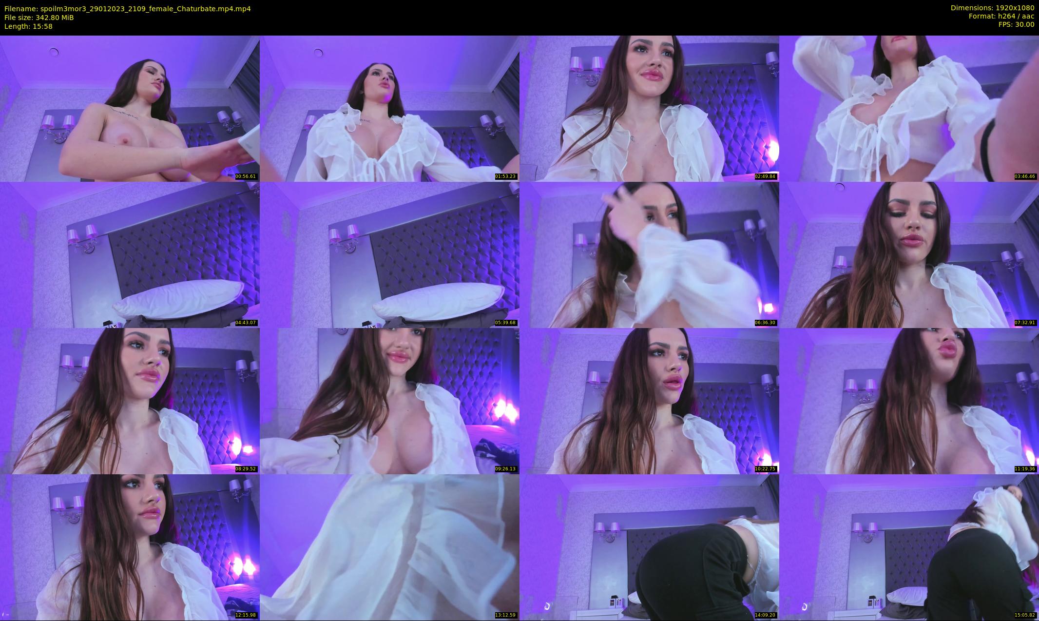 spoilm3mor3 — 16 minute Chaturbate female cam show recording, 1080p, Jan 29, 2023