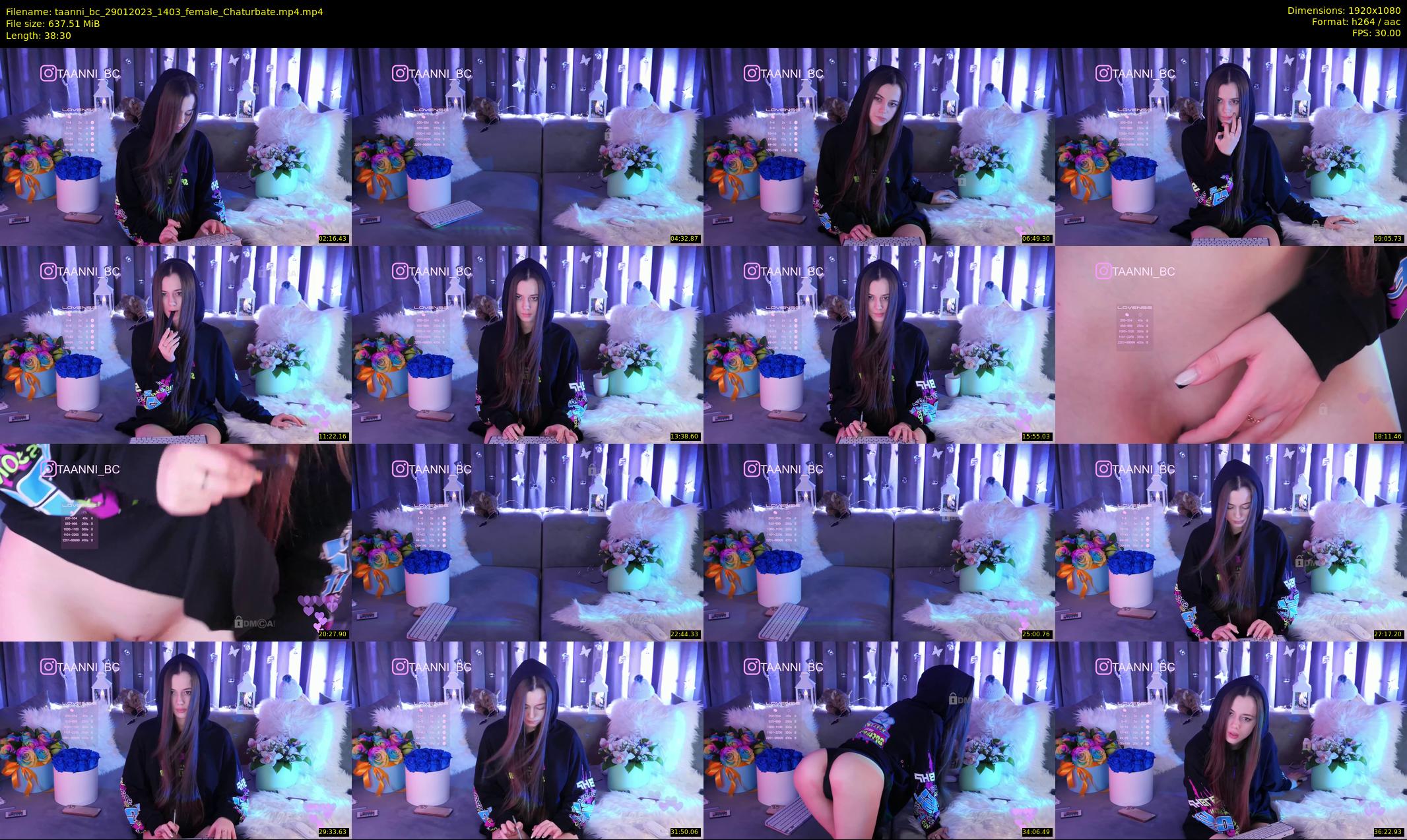 taanni_bc — 39 minute Chaturbate female cam show recording, 1080p, Jan 29, 2023