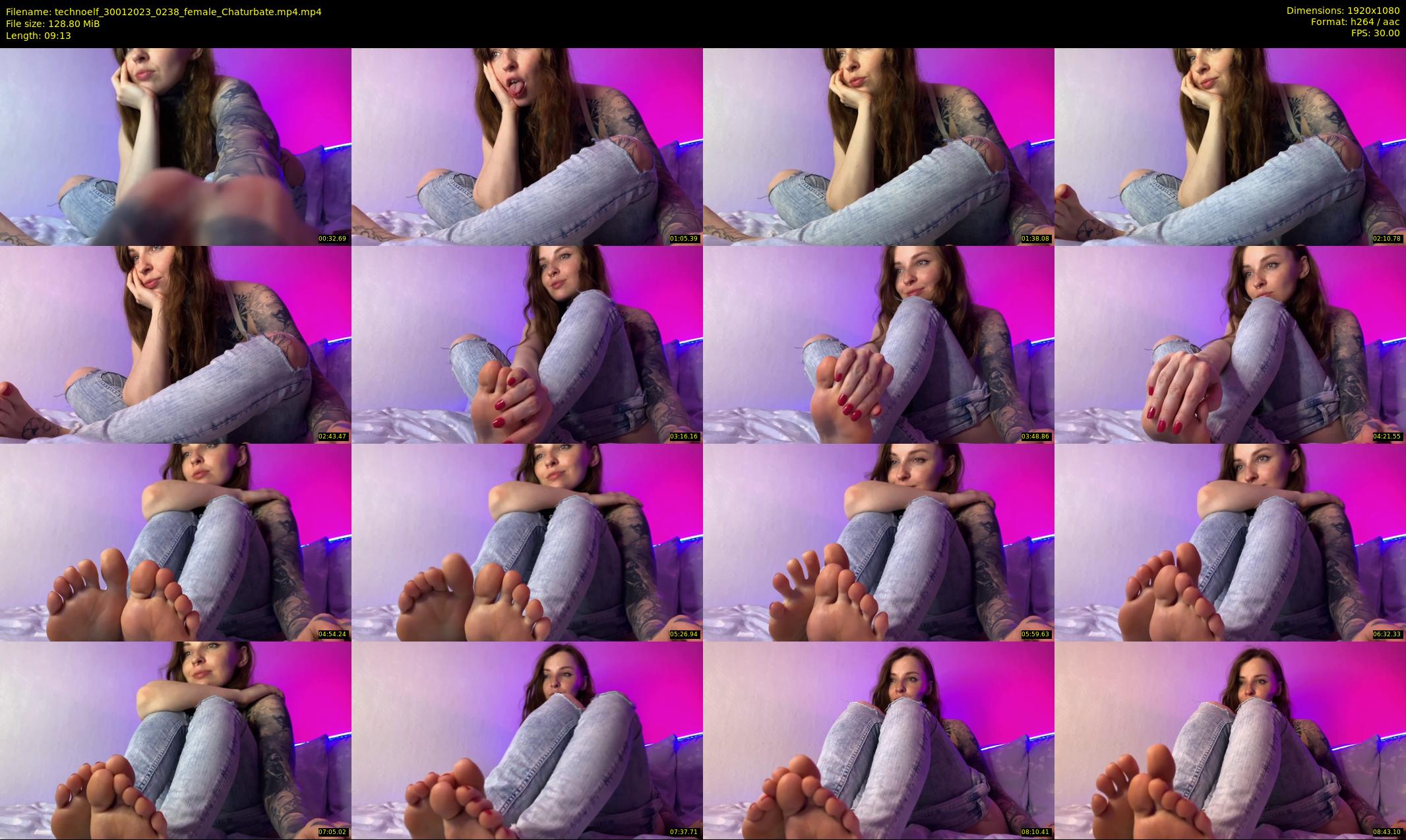 technoelf — 10 minute Chaturbate female cam show recording, 1080p, Jan 30, 2023