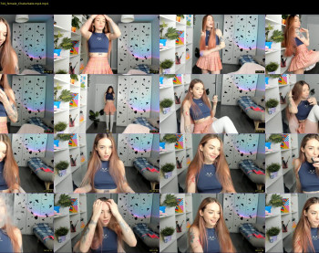 thisisamelia — 12 minute Chaturbate female cam show recording, 1080p, Jan 29, 2023