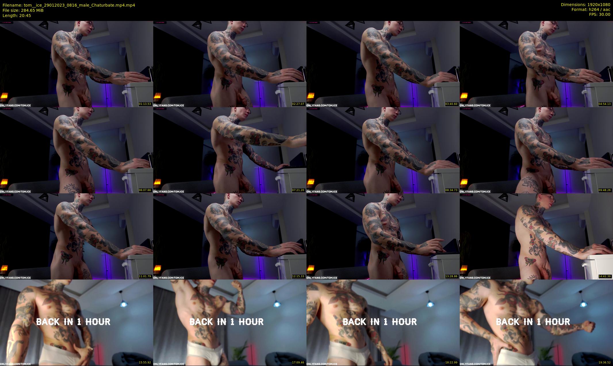 tom__ice — 21 minute Chaturbate male cam show recording, 1080p, Jan 29, 2023