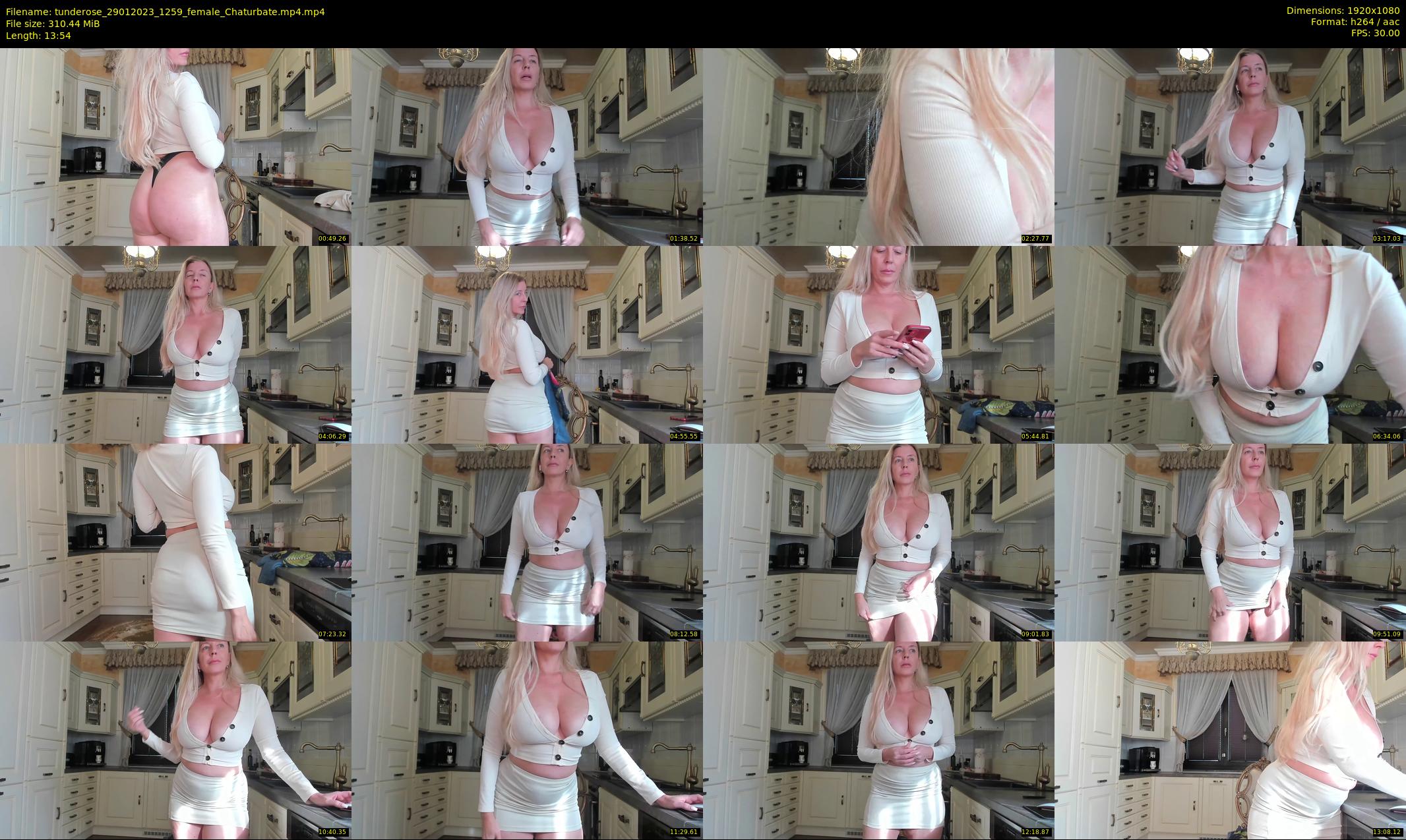 tunderose — 14 minute Chaturbate female cam show recording, 1080p, Jan 29, 2023