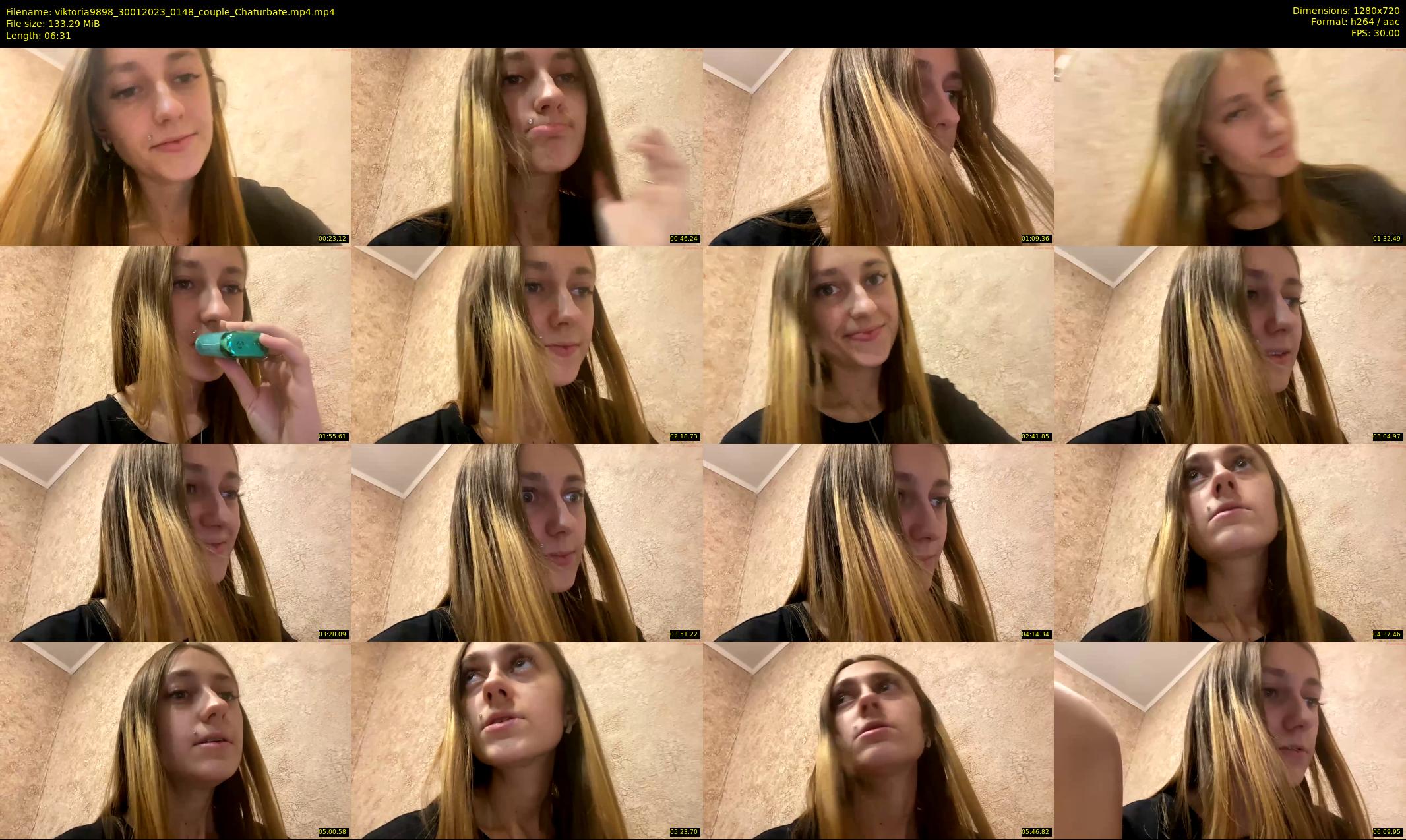 viktoria9898 — 7 minute Chaturbate couple cam show recording, 720p, Jan 30, 2023