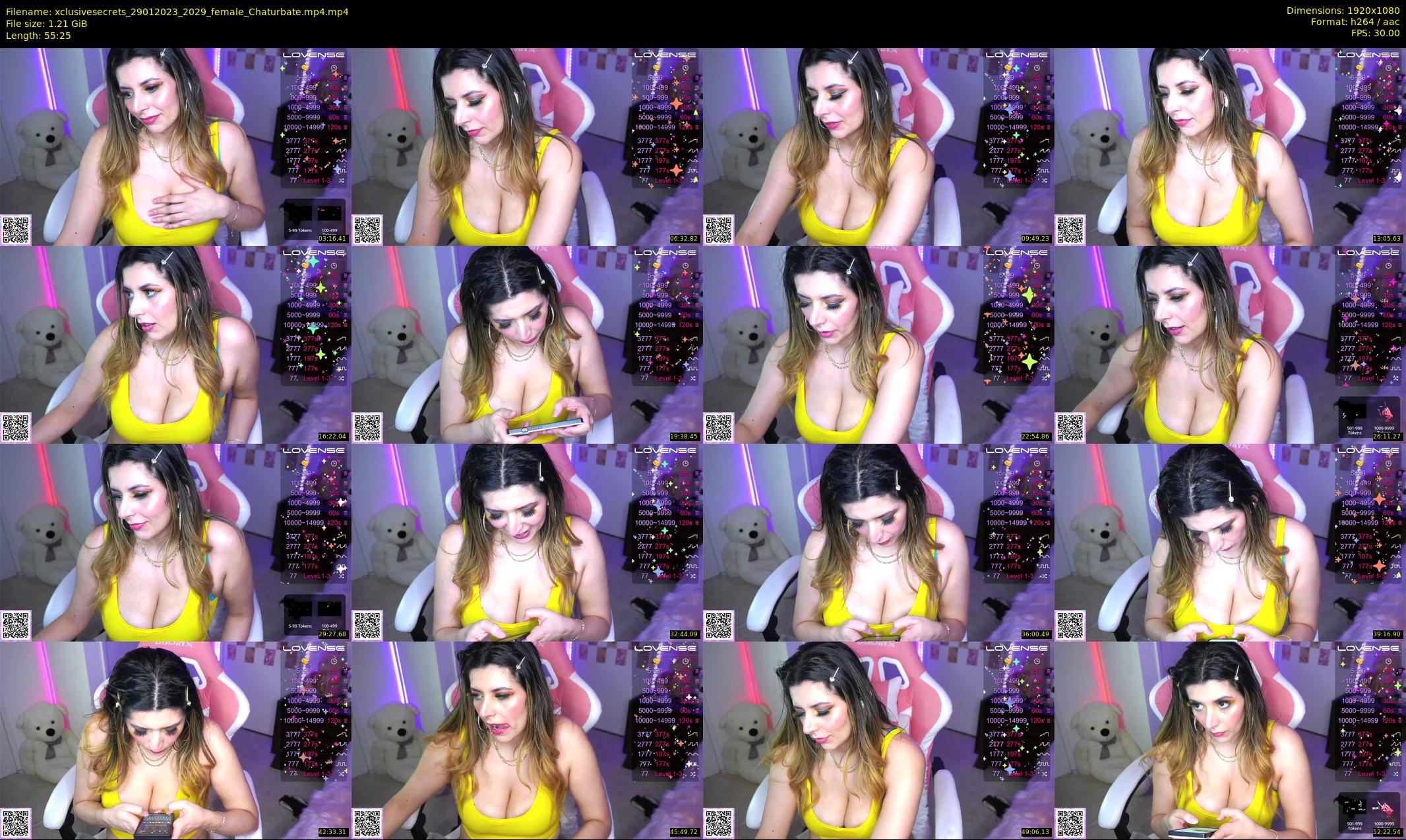 xclusivesecrets — 56 minute Chaturbate female cam show recording, 1080p, Jan 29, 2023