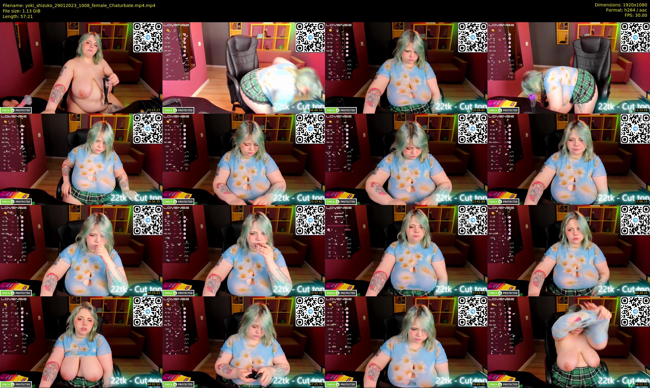 yoki_shizuko — 58 minute Chaturbate female cam show recording, 1080p, Jan 29, 2023
