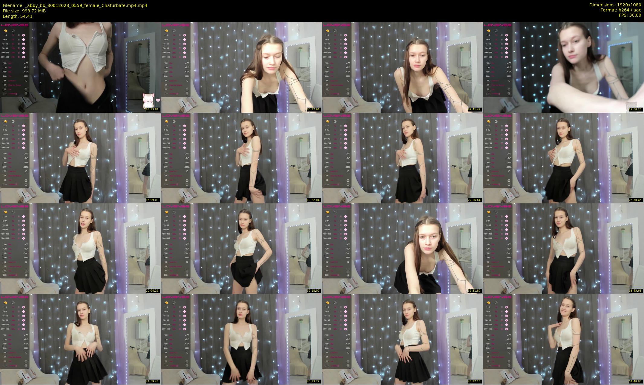 _abby_bb — 55 minute Chaturbate female cam show recording, 1080p, Jan 30, 2023