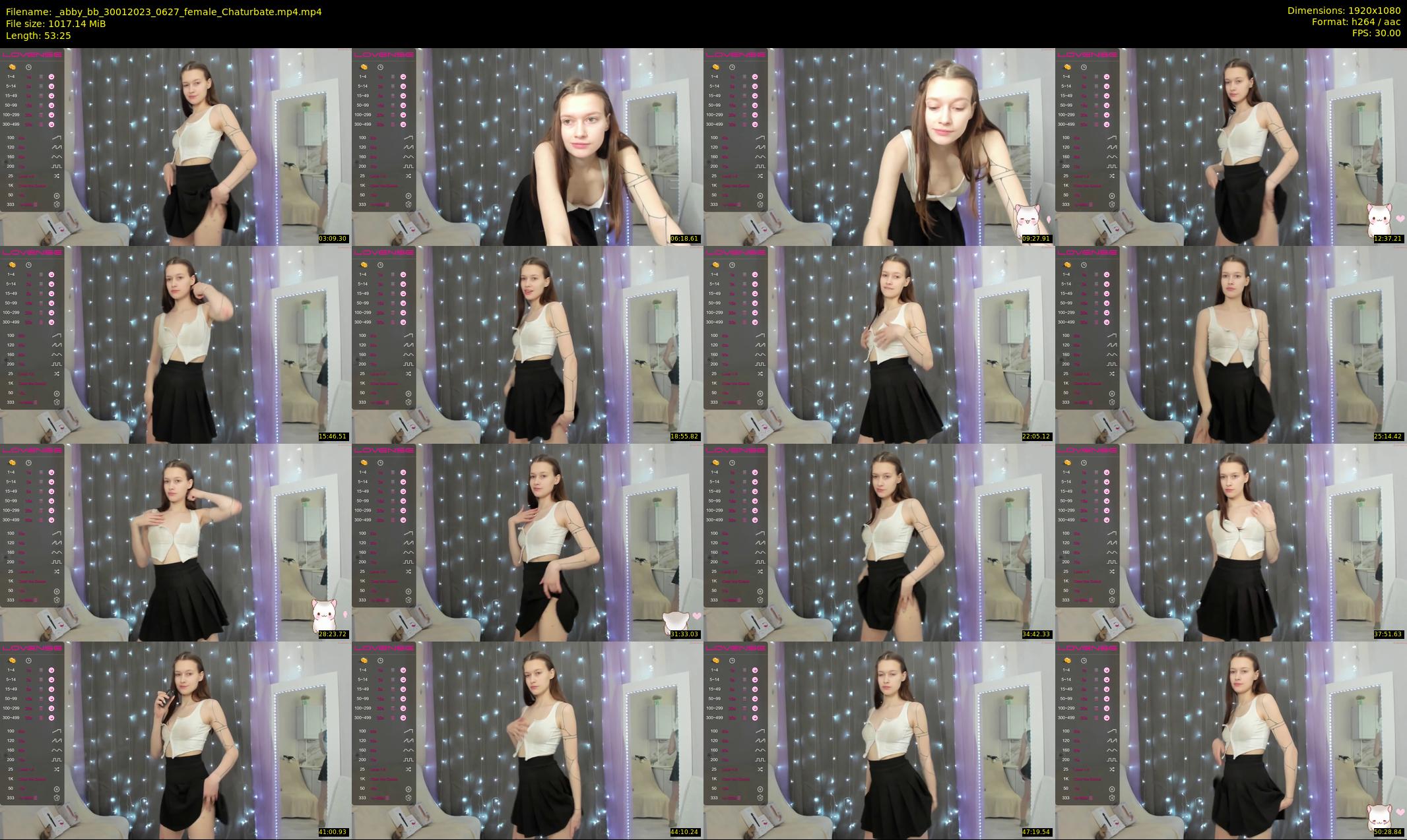 _abby_bb — 54 minute Chaturbate female cam show recording, 1080p, Jan 30, 2023