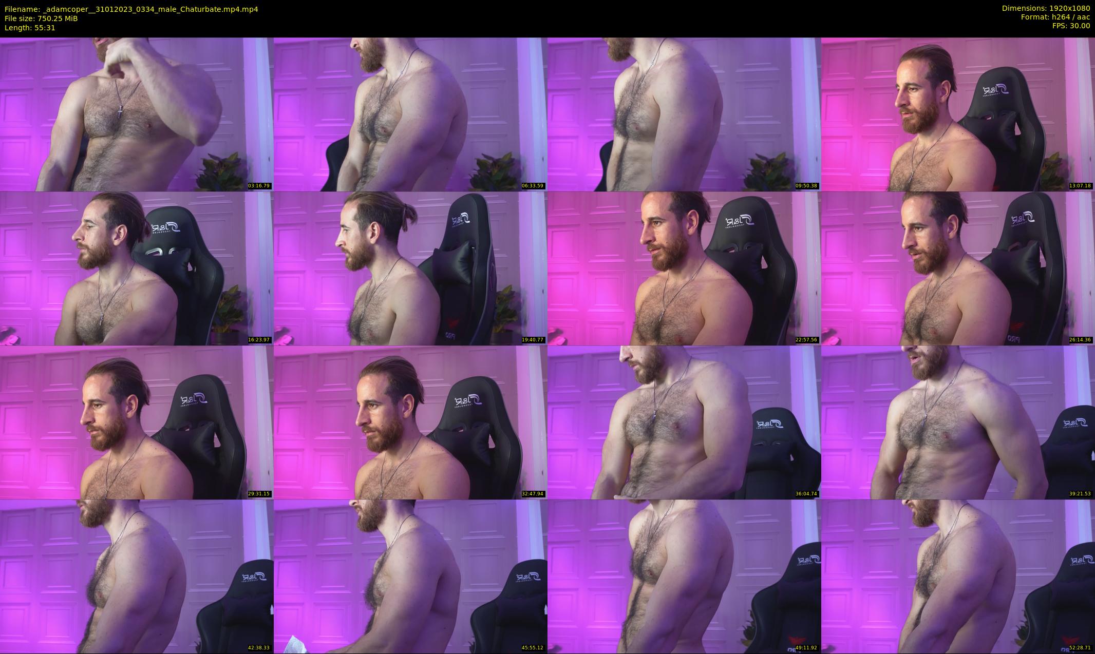 _adamcoper_ — 56 minute Chaturbate male cam show recording, 1080p, Jan 31, 2023