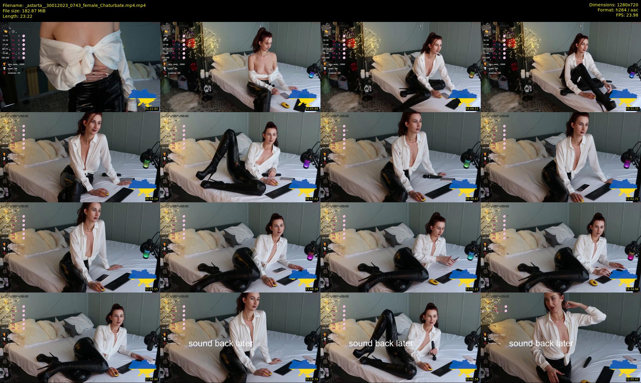 _astarta_ — 24 minute Chaturbate female cam show recording, 720p, Jan 30, 2023