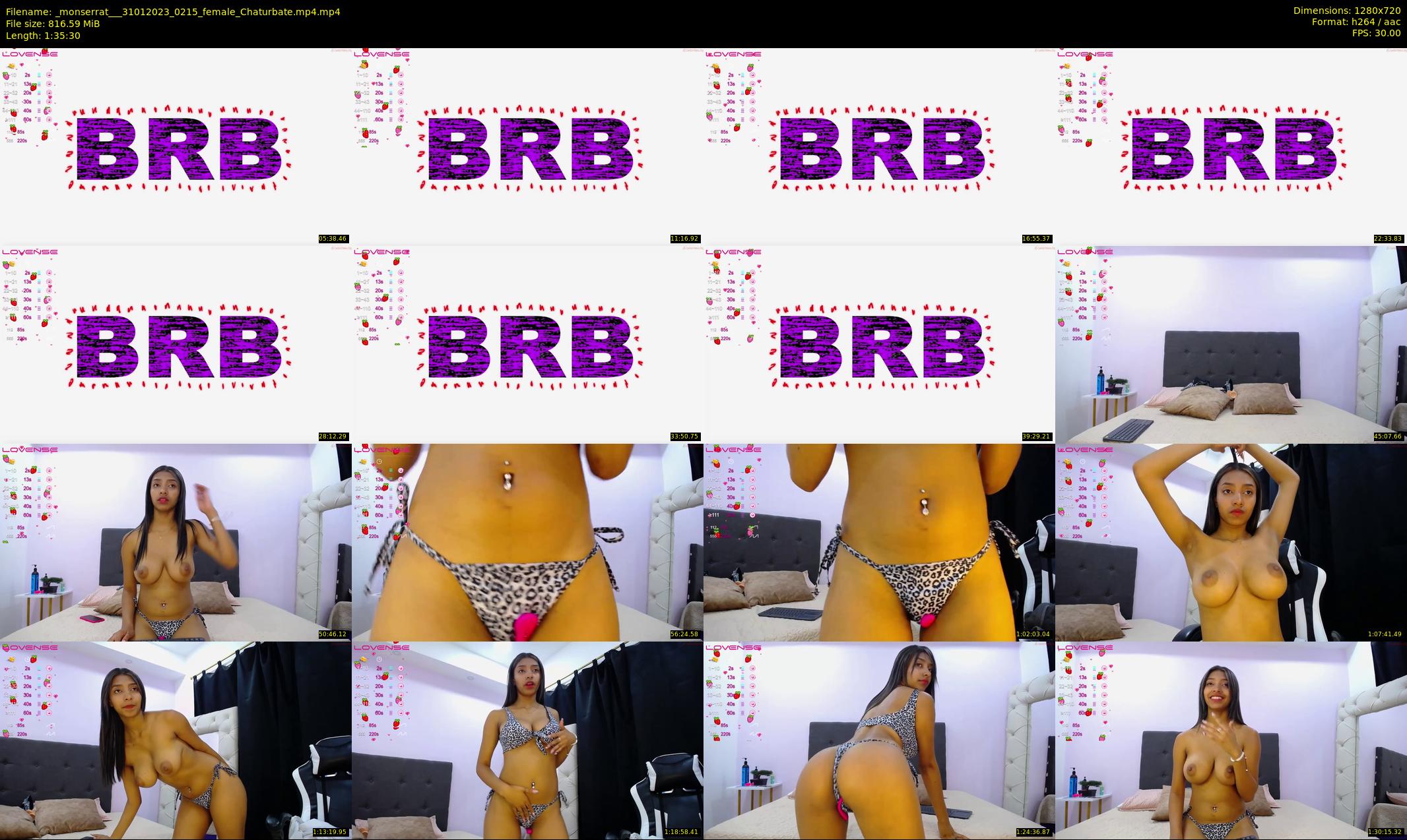 _monserrat__ — 96 minute Chaturbate female cam show recording, 720p, Jan 31, 2023