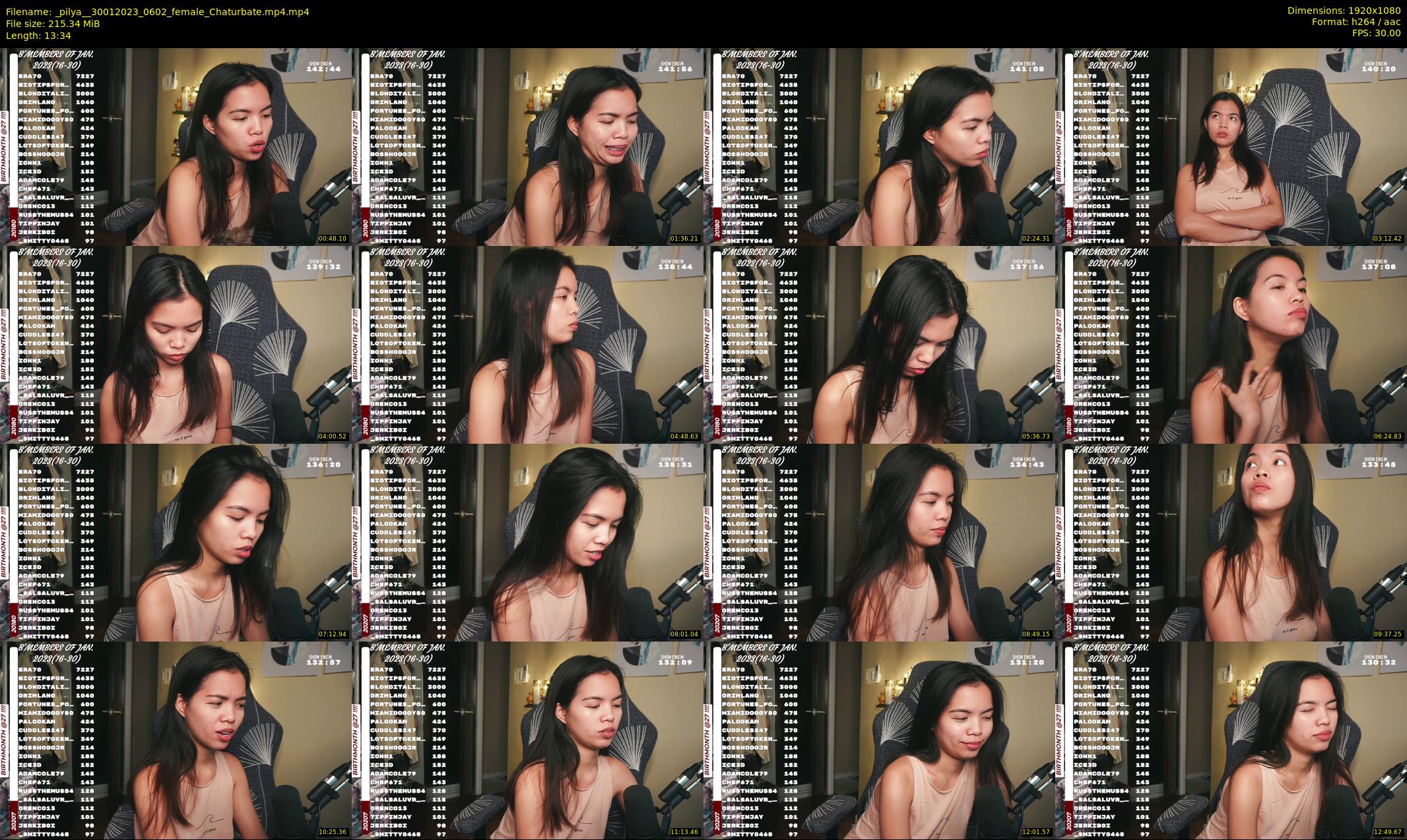 _pilya_ — 14 minute Chaturbate female cam show recording, 1080p, Jan 30, 2023