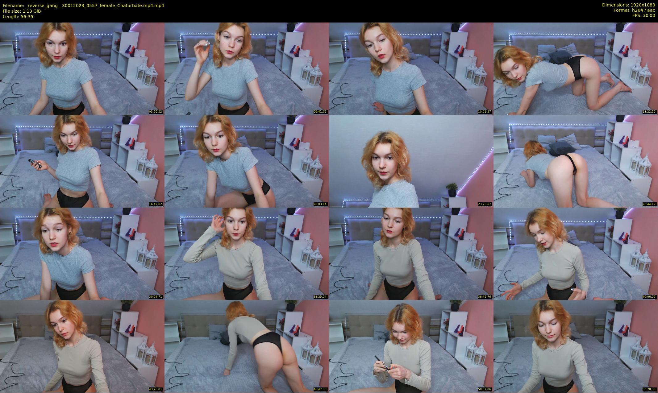 _reverse_gang_ — 57 minute Chaturbate couple cam show recording, 1080p, Jan 30, 2023