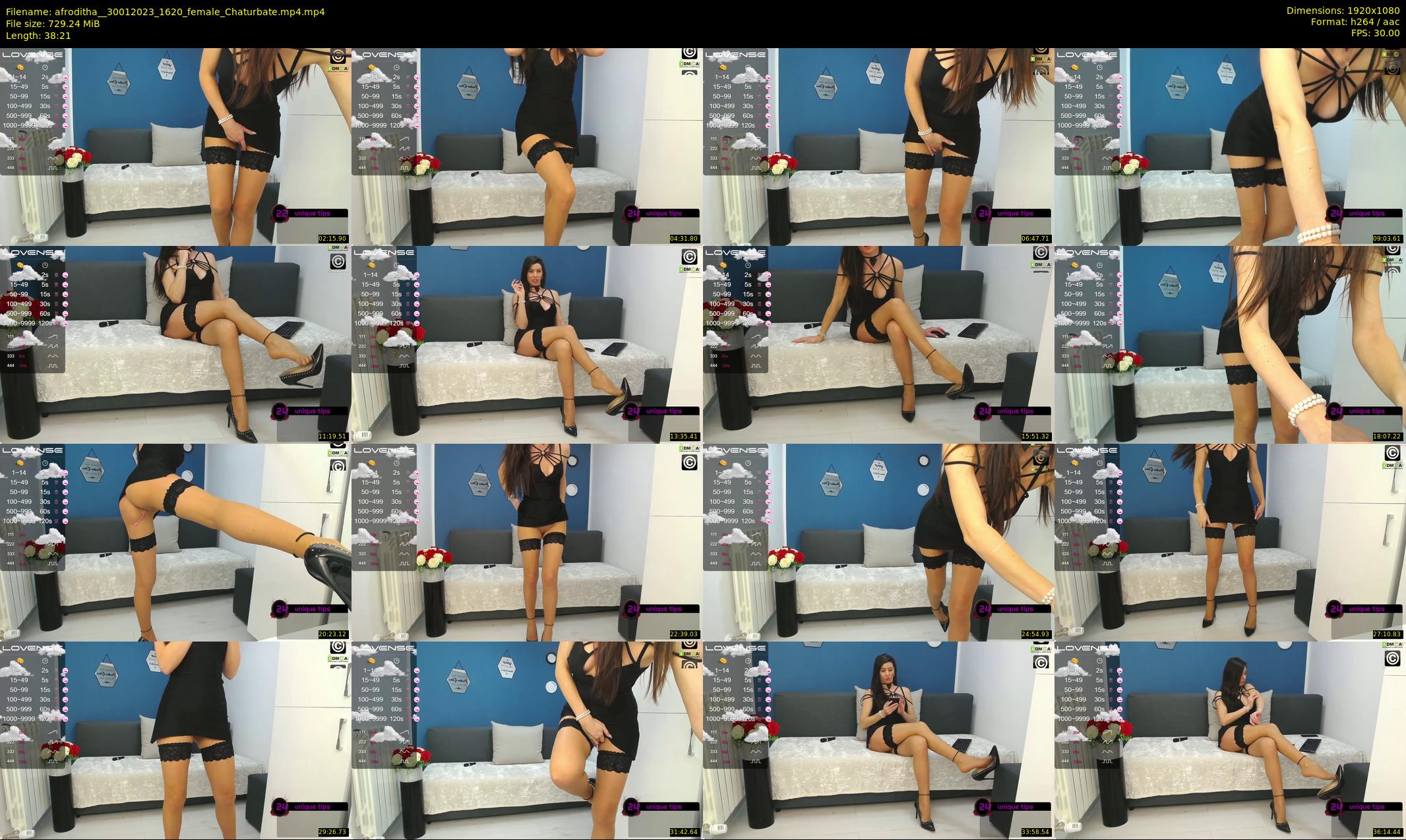 afroditha_ — 39 minute Chaturbate female cam show recording, 1080p, Jan 30, 2023