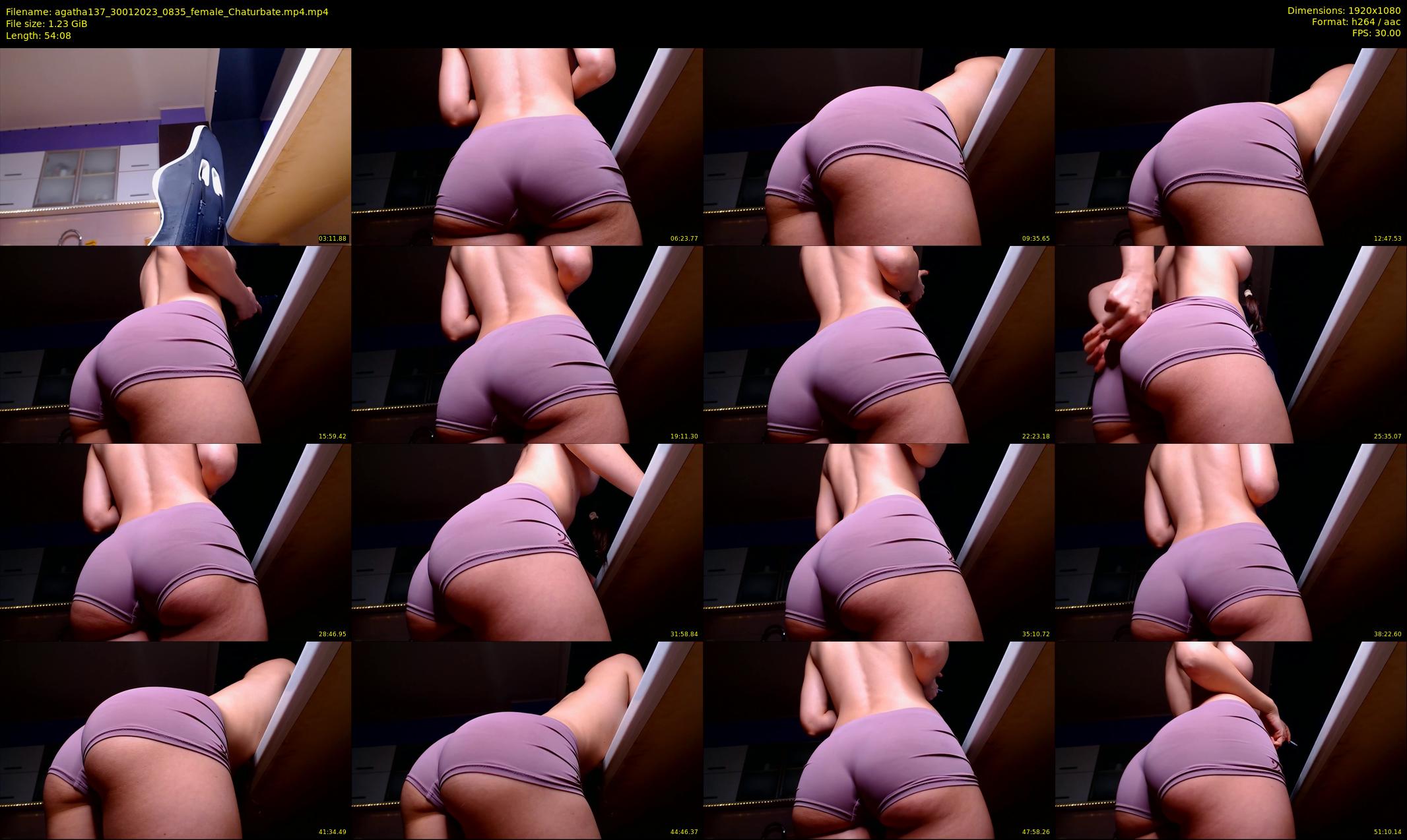 agatha137 — 55 minute Chaturbate female cam show recording, 1080p, Jan 30, 2023