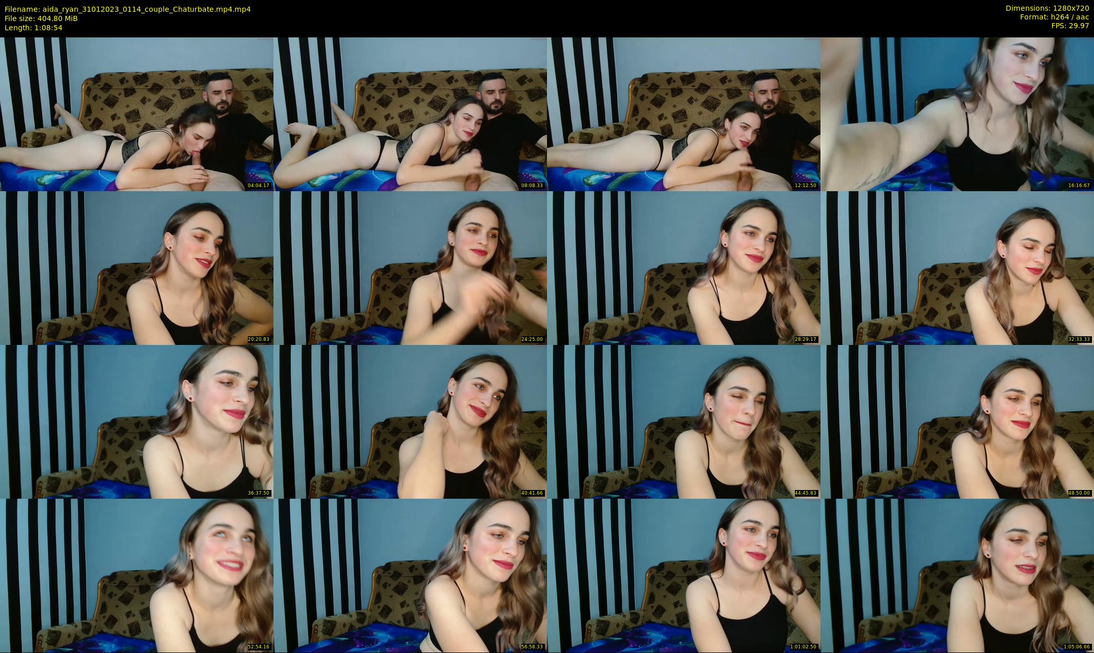 aida_ryan — 69 minute Chaturbate couple cam show recording, 720p, Jan 31, 2023