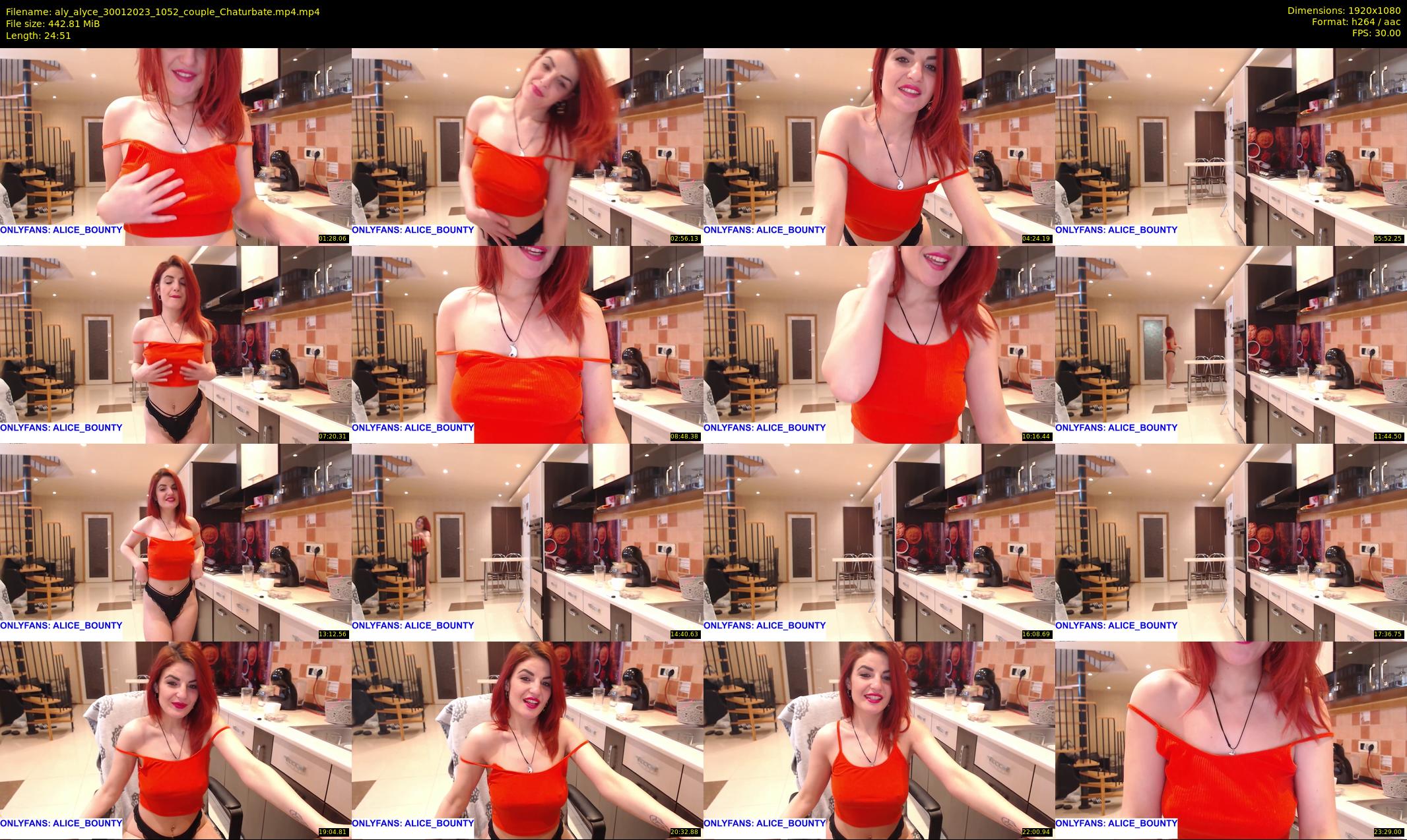aly_alyce — 25 minute Chaturbate female cam show recording, 1080p, Jan 30, 2023