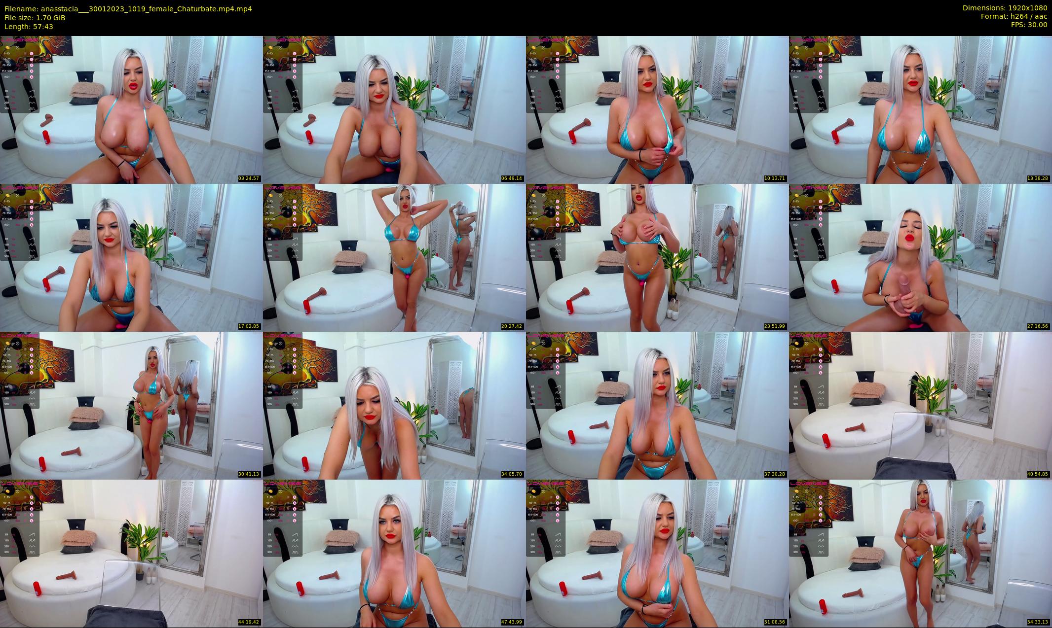anasstacia__ — 58 minute Chaturbate female cam show recording, 1080p, Jan 30, 2023