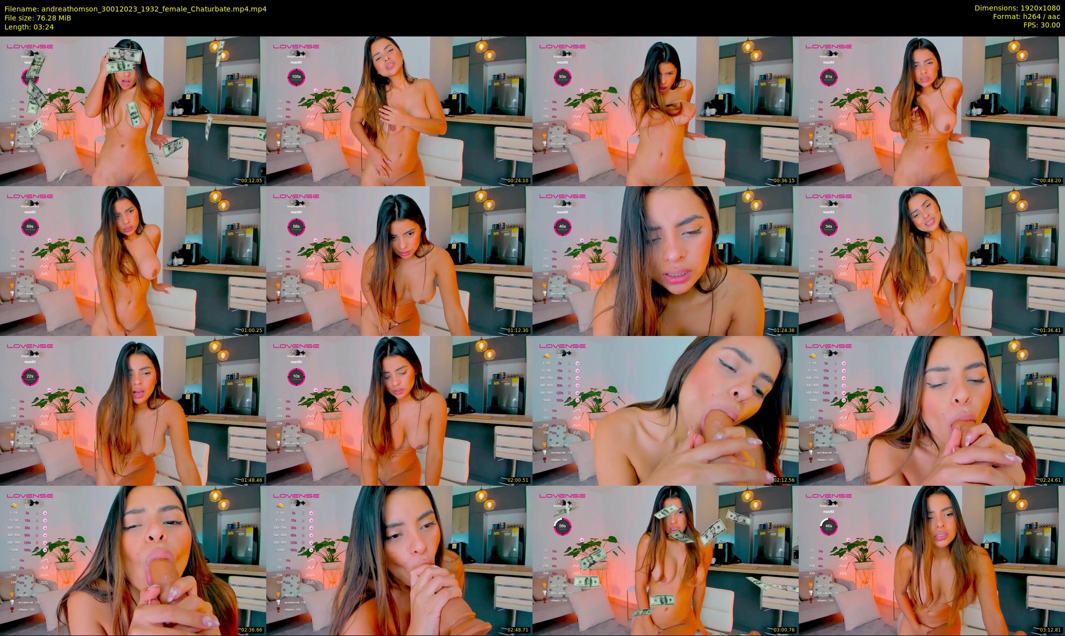 andreathomson — 4 minute Chaturbate female cam show recording, 1080p, Jan 30, 2023