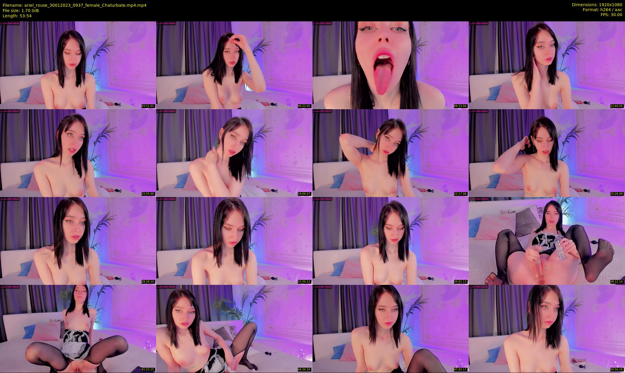 ariel_rouse — 54 minute Chaturbate female cam show recording, 1080p, Jan 30, 2023