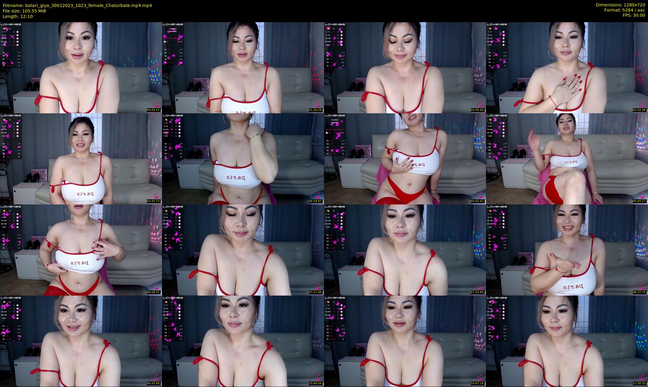 batari_giya — 13 minute Chaturbate female cam show recording, 720p, Jan 30, 2023