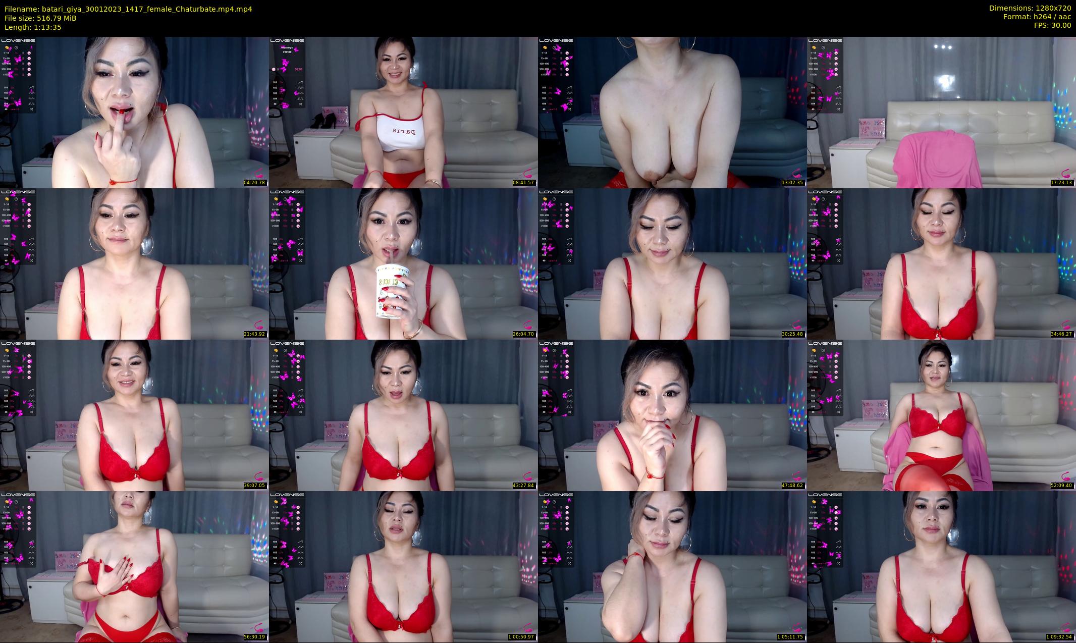batari_giya — 74 minute Chaturbate female cam show recording, 720p, Jan 30, 2023