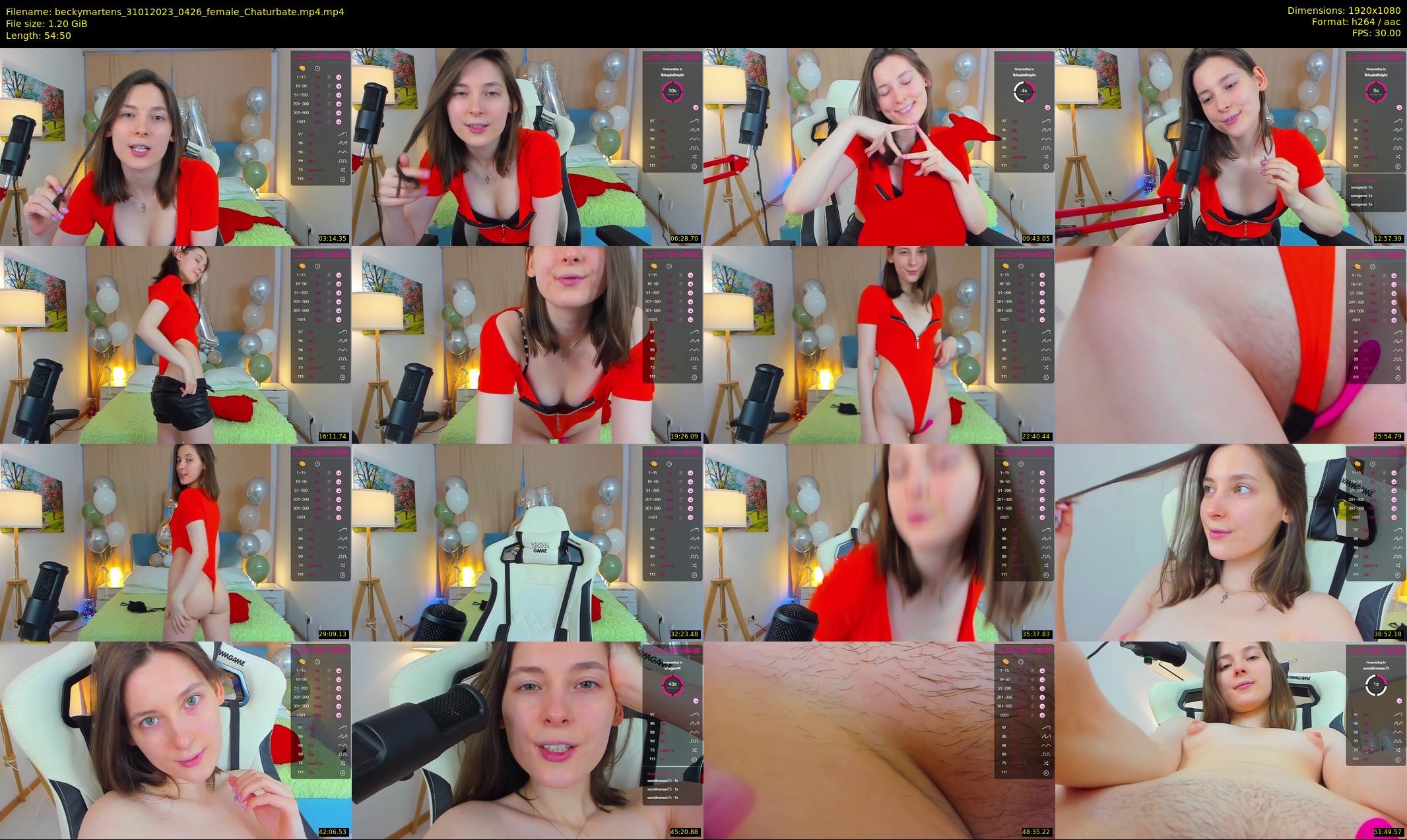 beckymartens — 55 minute Chaturbate female cam show recording, 1080p, Jan 31, 2023