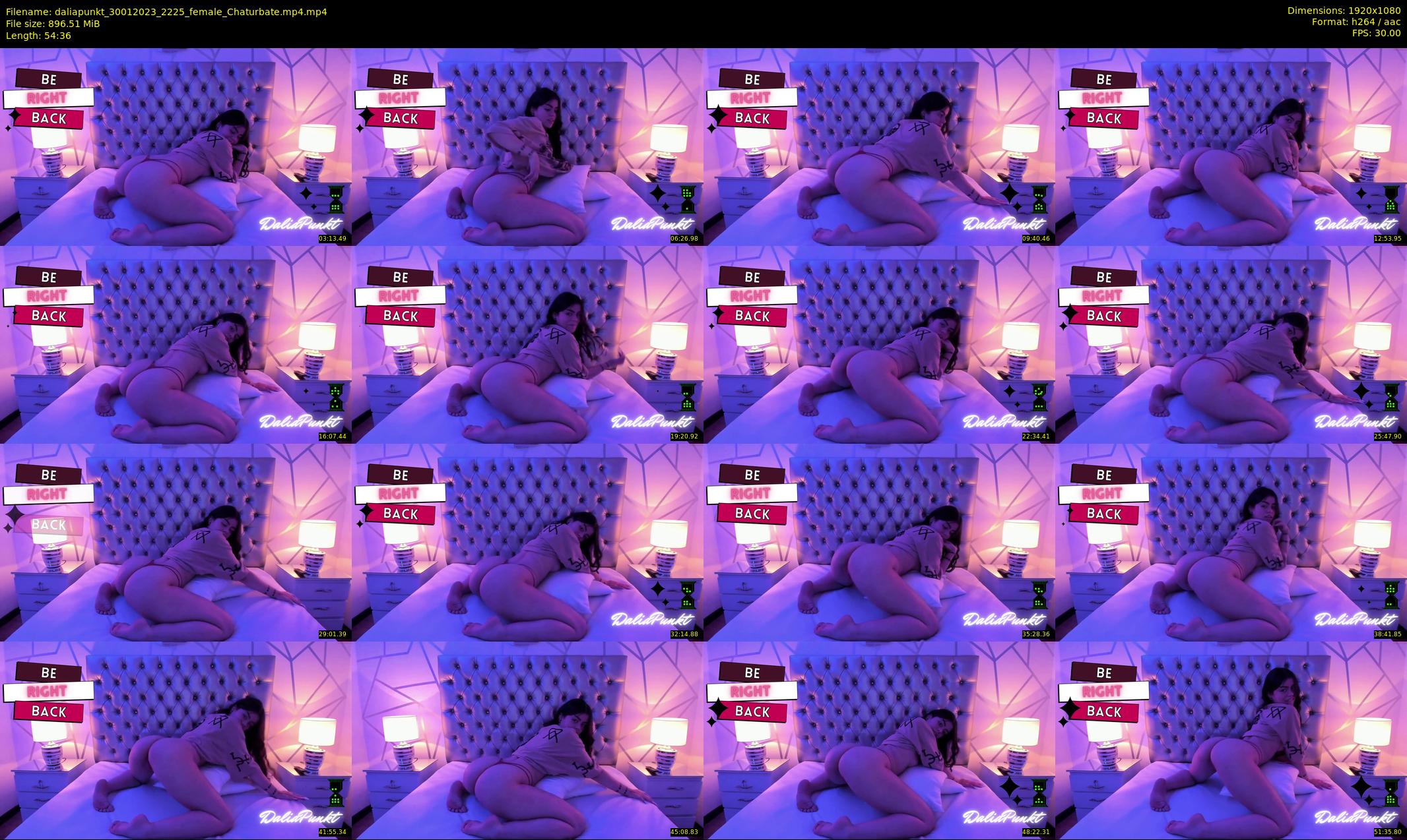 daliapunkt — 55 minute Chaturbate female cam show recording, 1080p, Jan 30, 2023