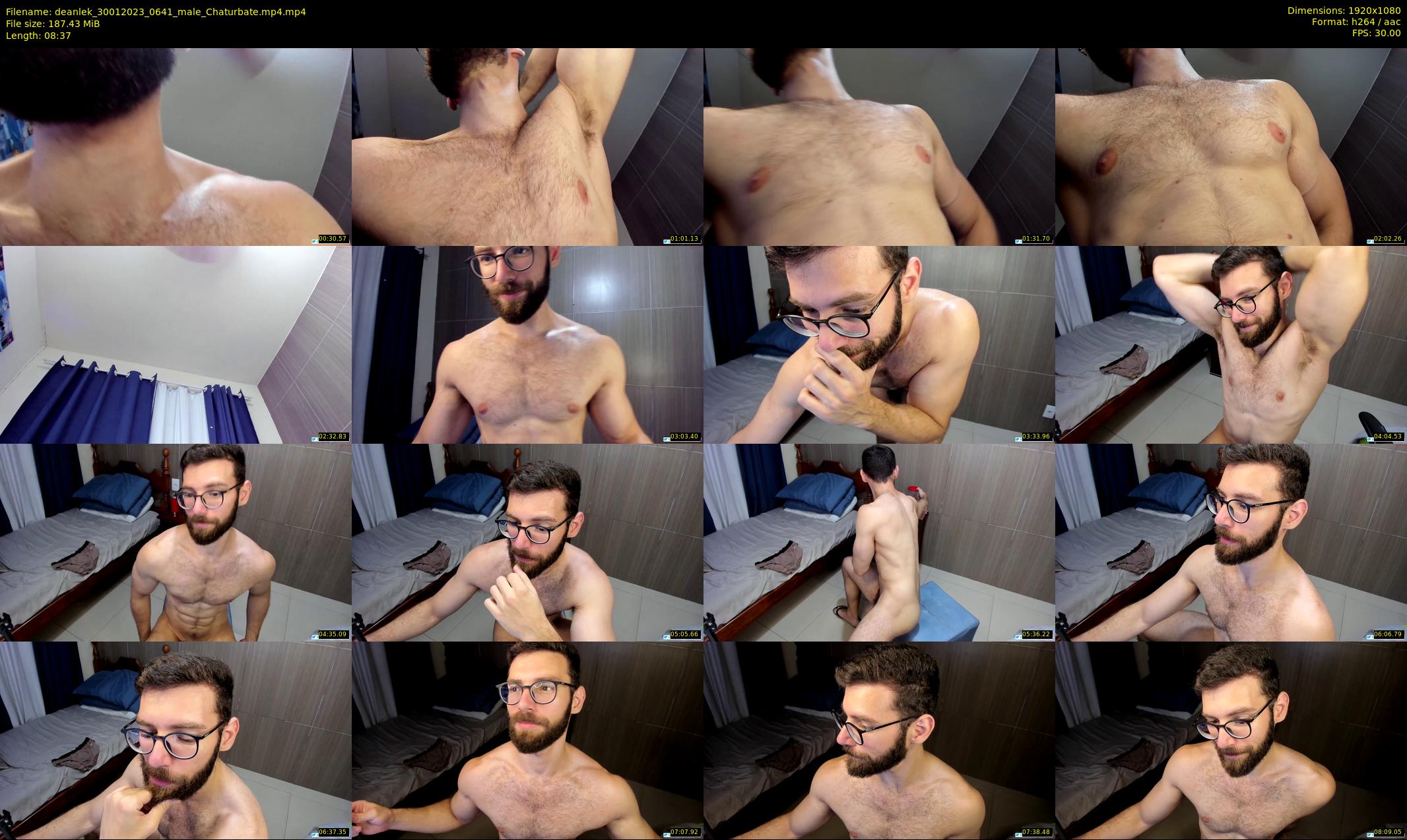 deanlek — 9 minute Chaturbate male cam show recording, 1080p, Jan 30, 2023