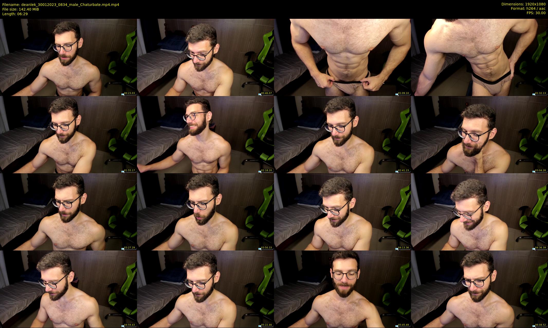 deanlek — 7 minute Chaturbate male cam show recording, 1080p, Jan 30, 2023