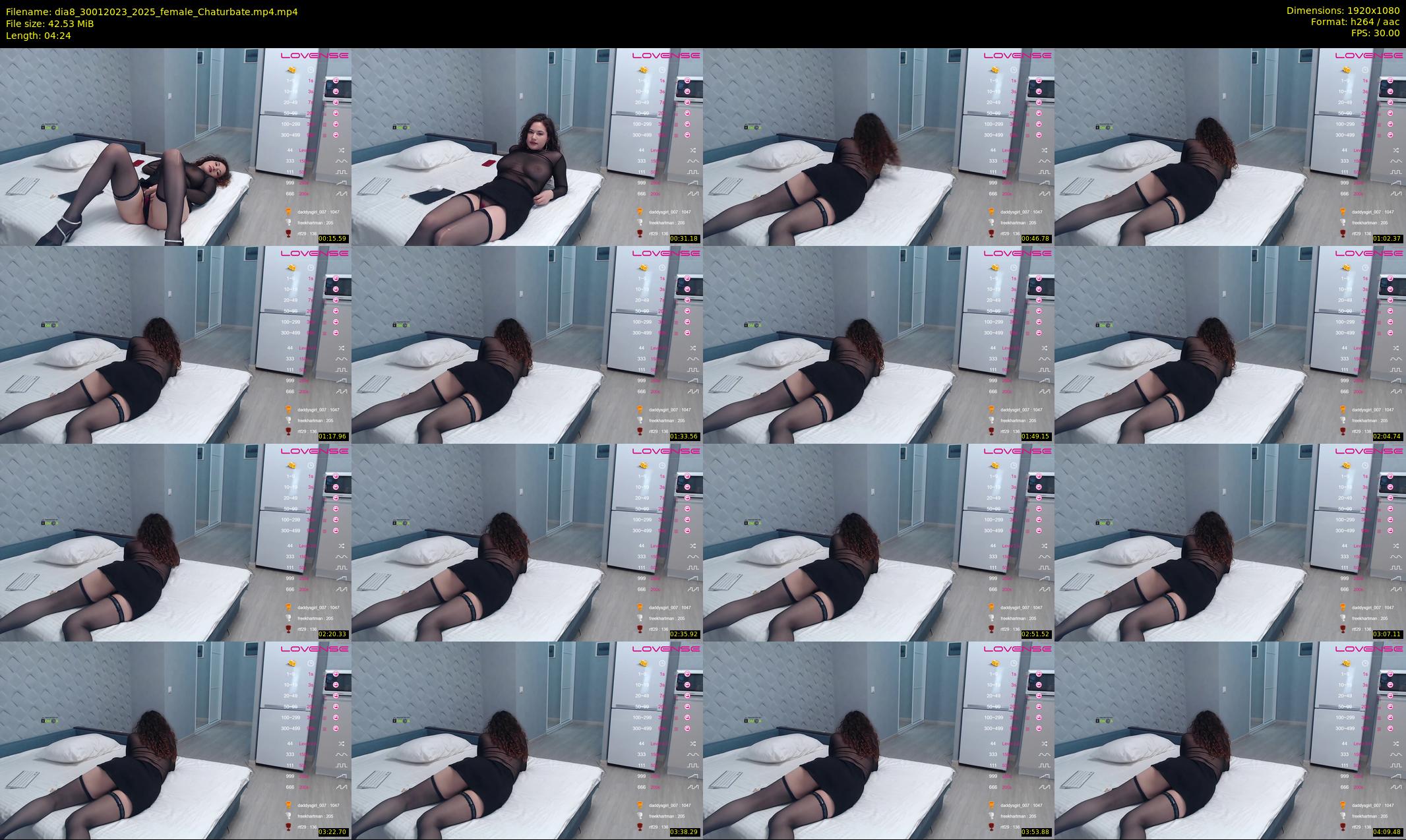 dia8 — 5 minute Chaturbate female cam show recording, 1080p, Jan 30, 2023