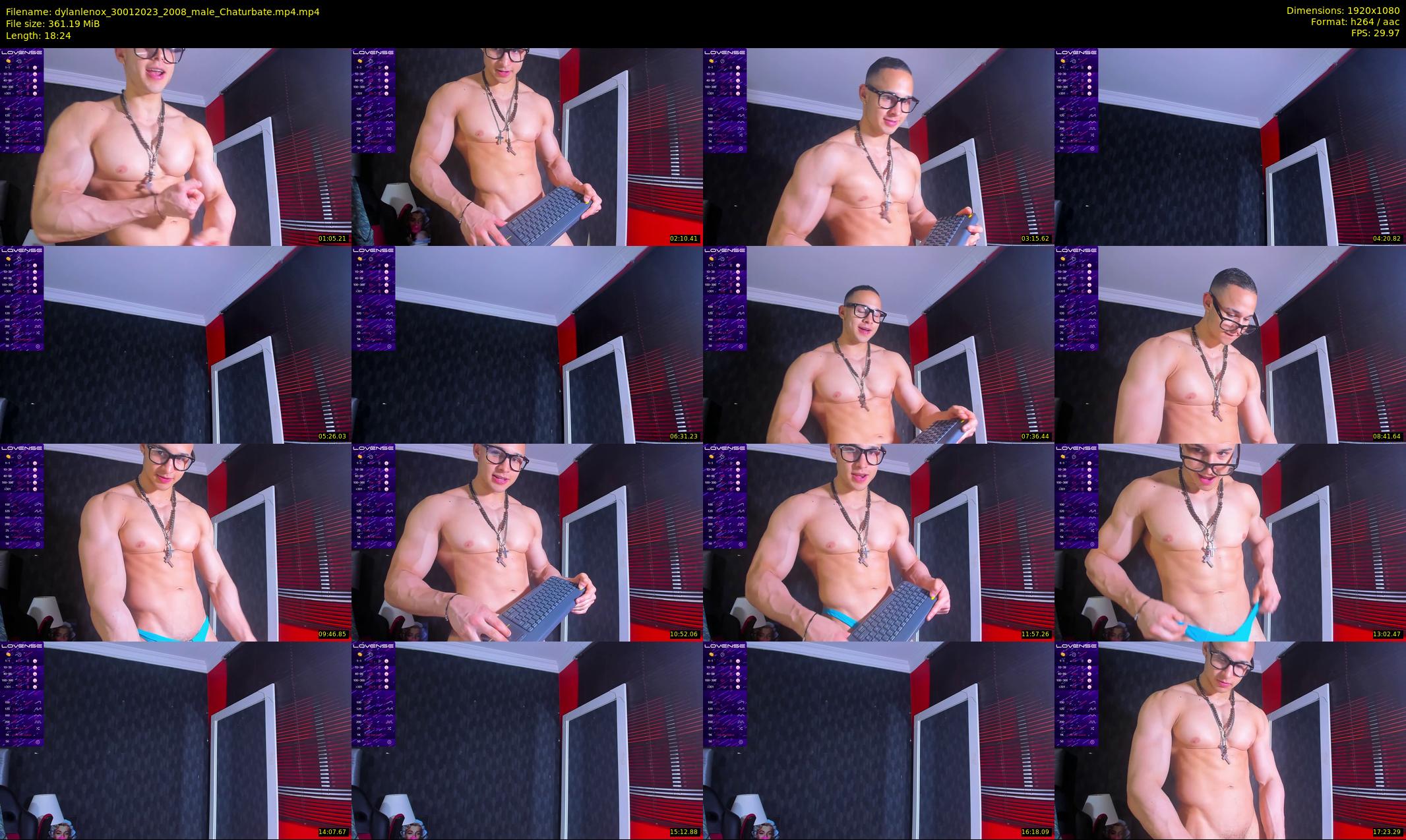 dylanlenox — 19 minute Chaturbate male cam show recording, 1080p, Jan 30, 2023