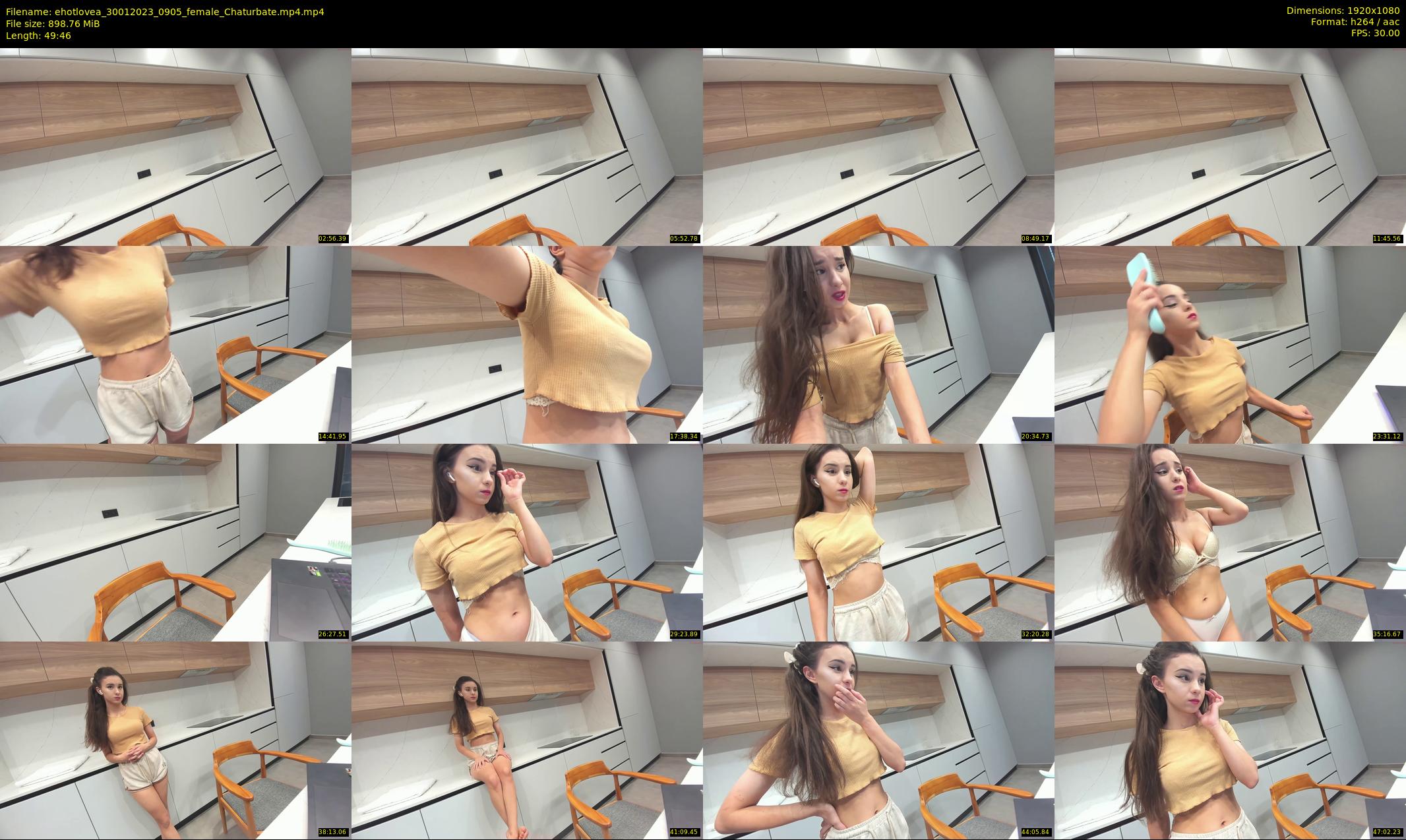 ehotlovea — 50 minute Chaturbate female cam show recording, 1080p, Jan 30, 2023