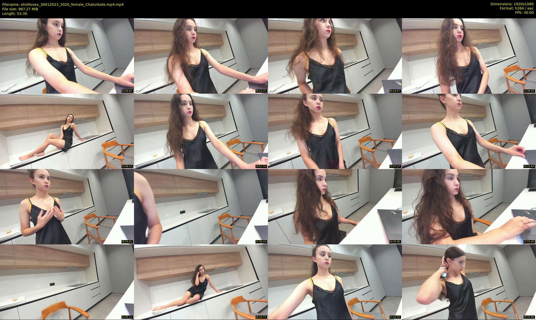 ehotlovea — 54 minute Chaturbate female cam show recording, 1080p, Jan 30, 2023