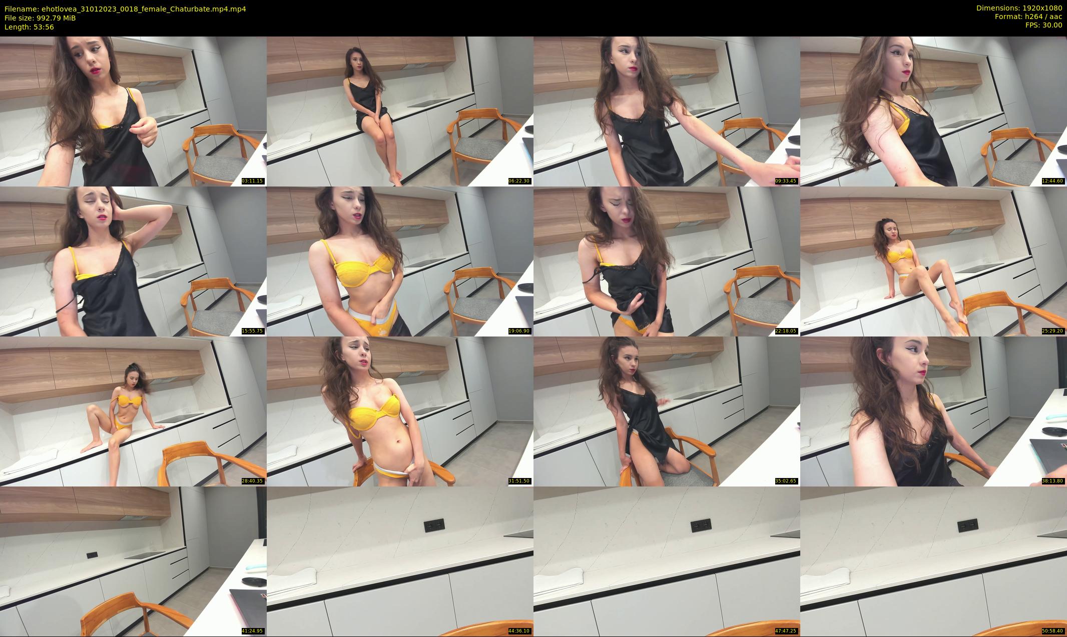 ehotlovea — 54 minute Chaturbate female cam show recording, 1080p, Jan 31, 2023